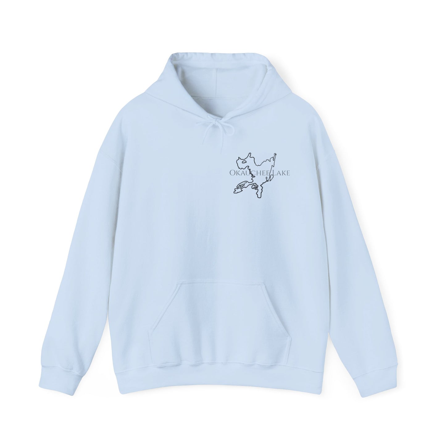 Unisex Heavy Blend Hooded Sweatshirt (Trolling Motor Fishing, Bite or Beer Design)