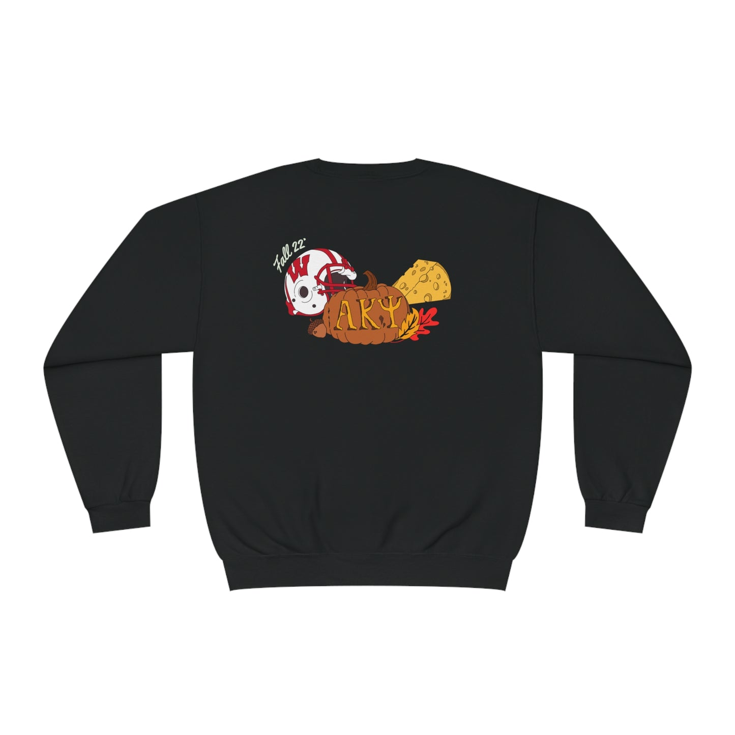 Fall 22 AkPsi With Leaf - Unisex NuBlend® Crewneck Sweatshirt