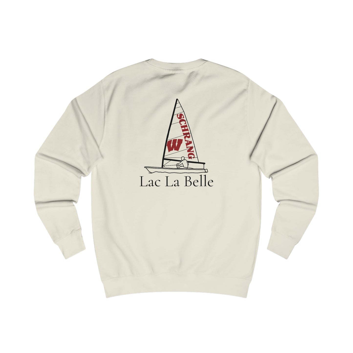 Shrang Wisconsin Sailing Lac La Belle Unisex Crewneck Sweatshirt