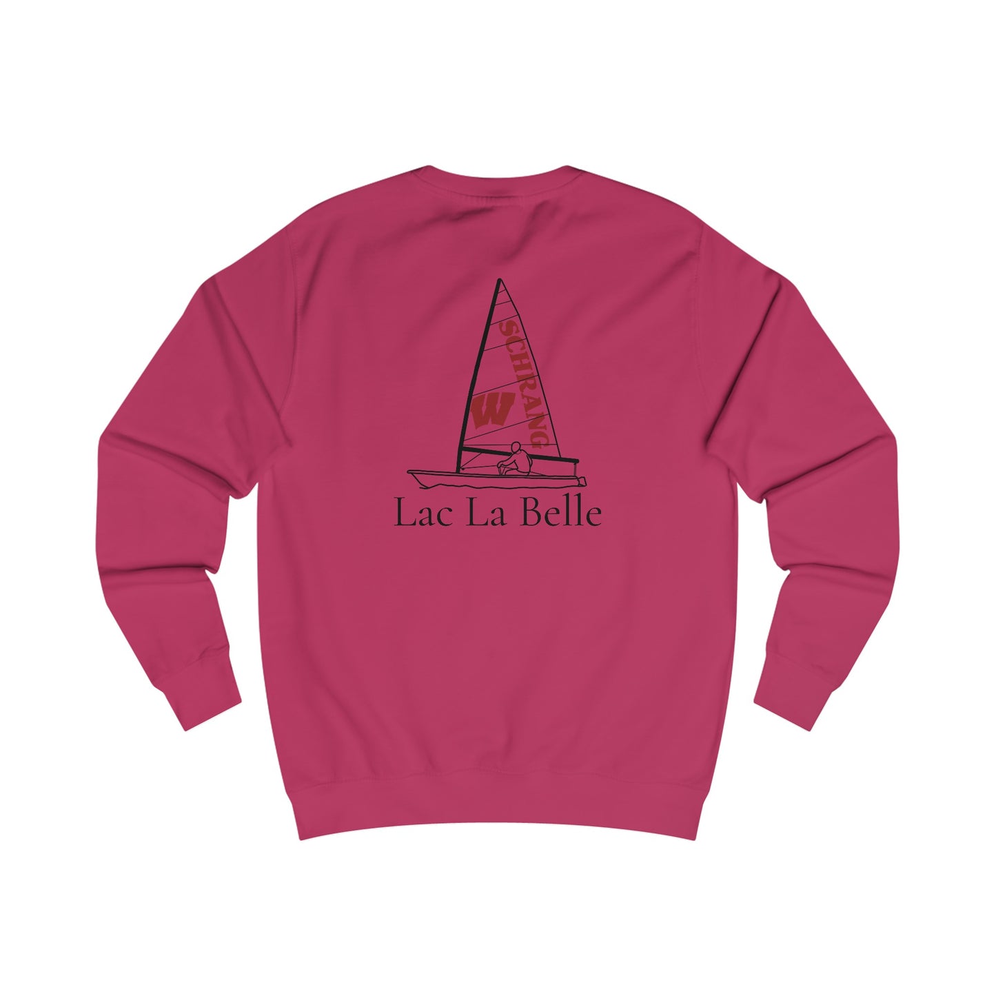 Shrang Wisconsin Sailing Lac La Belle Unisex Crewneck Sweatshirt