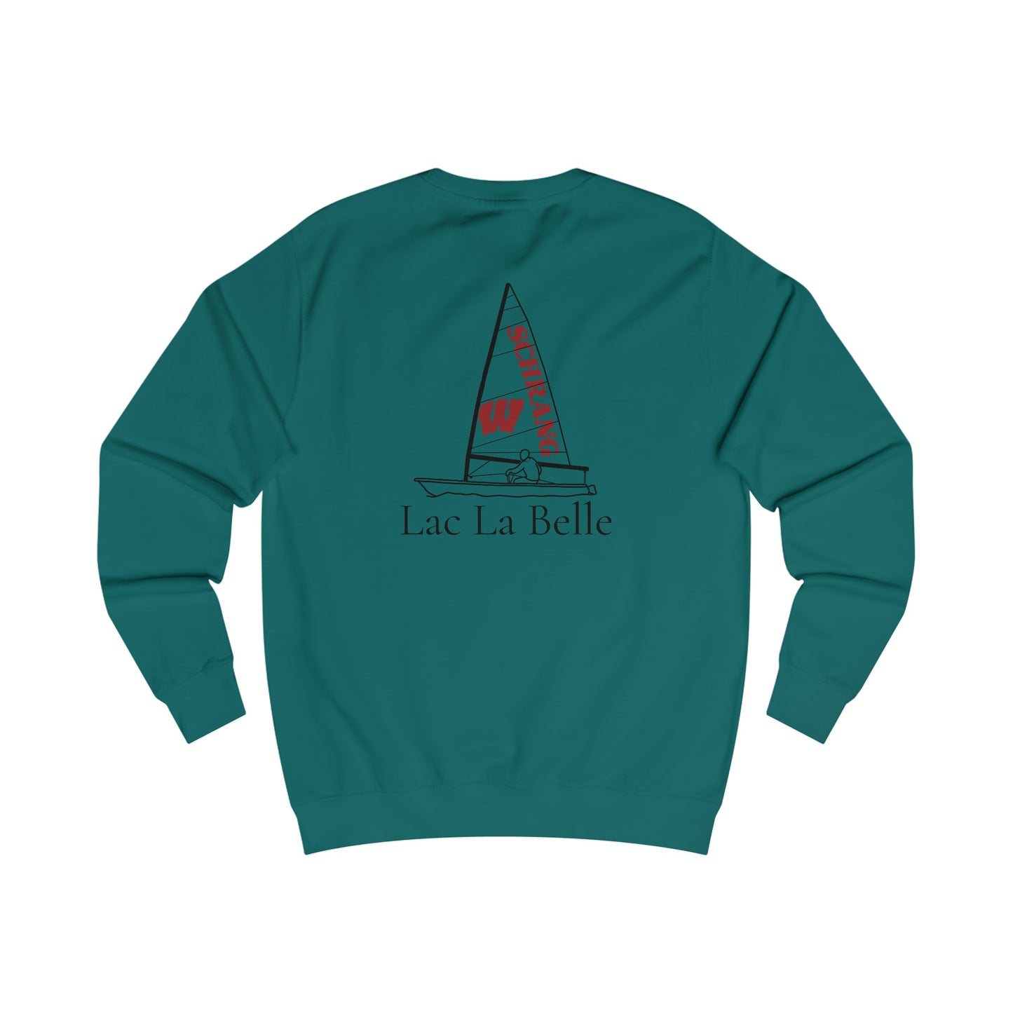 Shrang Wisconsin Sailing Lac La Belle Unisex Crewneck Sweatshirt