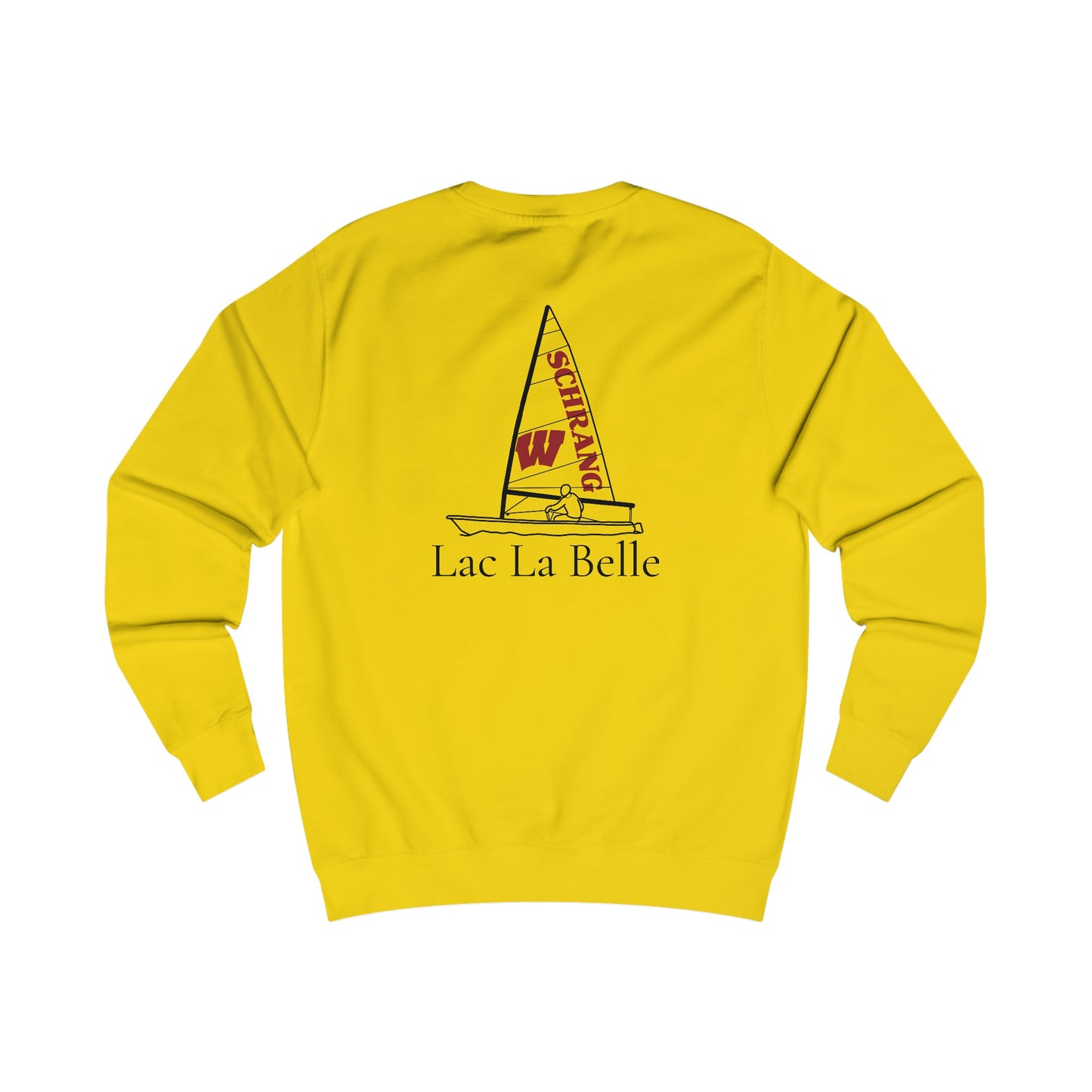 Shrang Wisconsin Sailing Lac La Belle Unisex Crewneck Sweatshirt