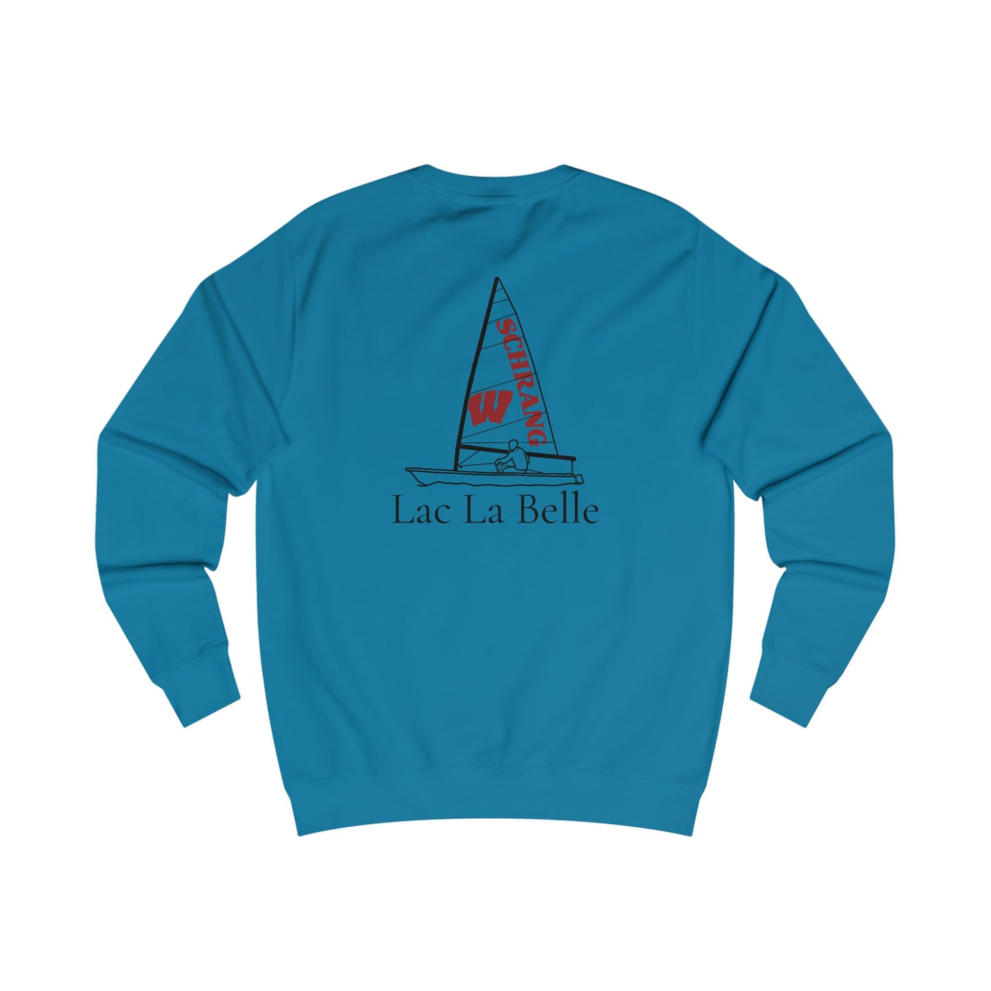 Shrang Wisconsin Sailing Lac La Belle Unisex Crewneck Sweatshirt