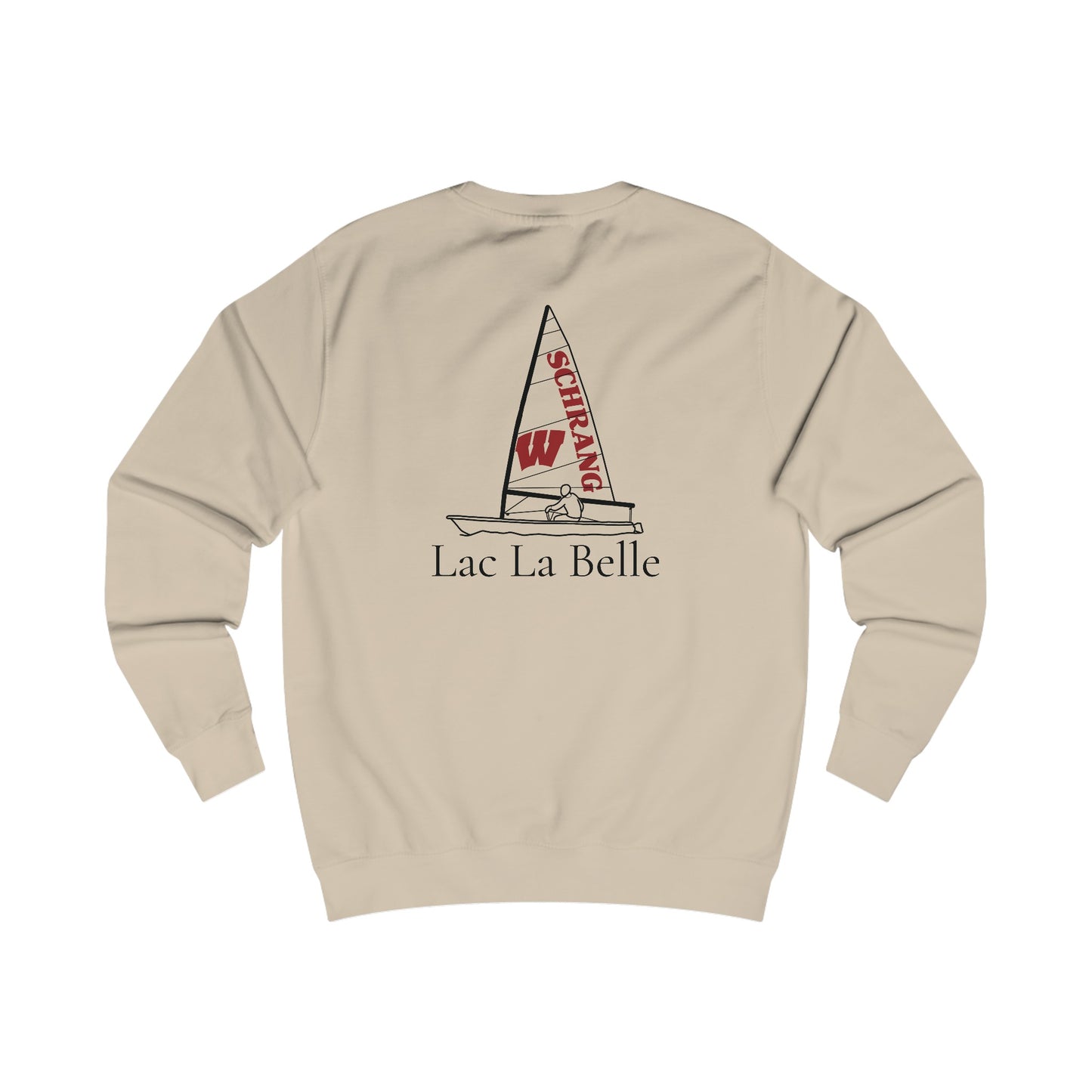 Shrang Wisconsin Sailing Lac La Belle Unisex Crewneck Sweatshirt