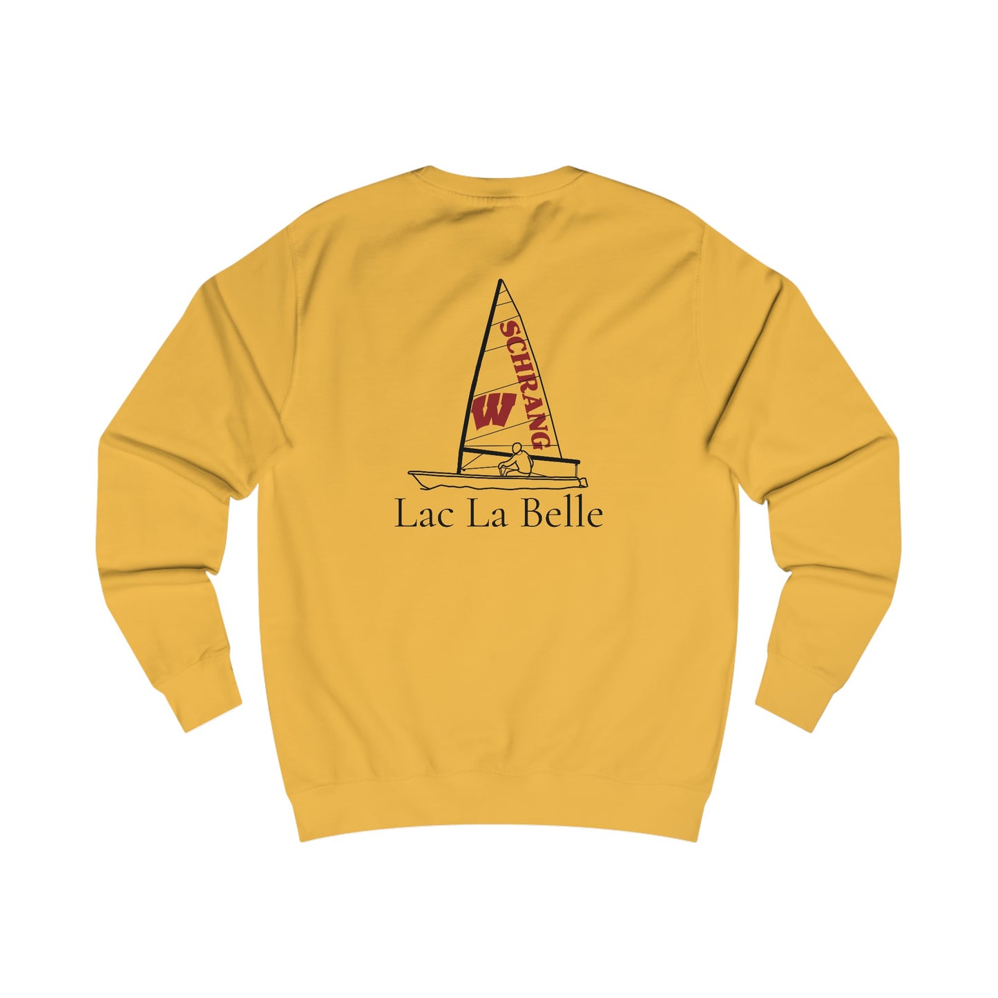 Shrang Wisconsin Sailing Lac La Belle Unisex Crewneck Sweatshirt