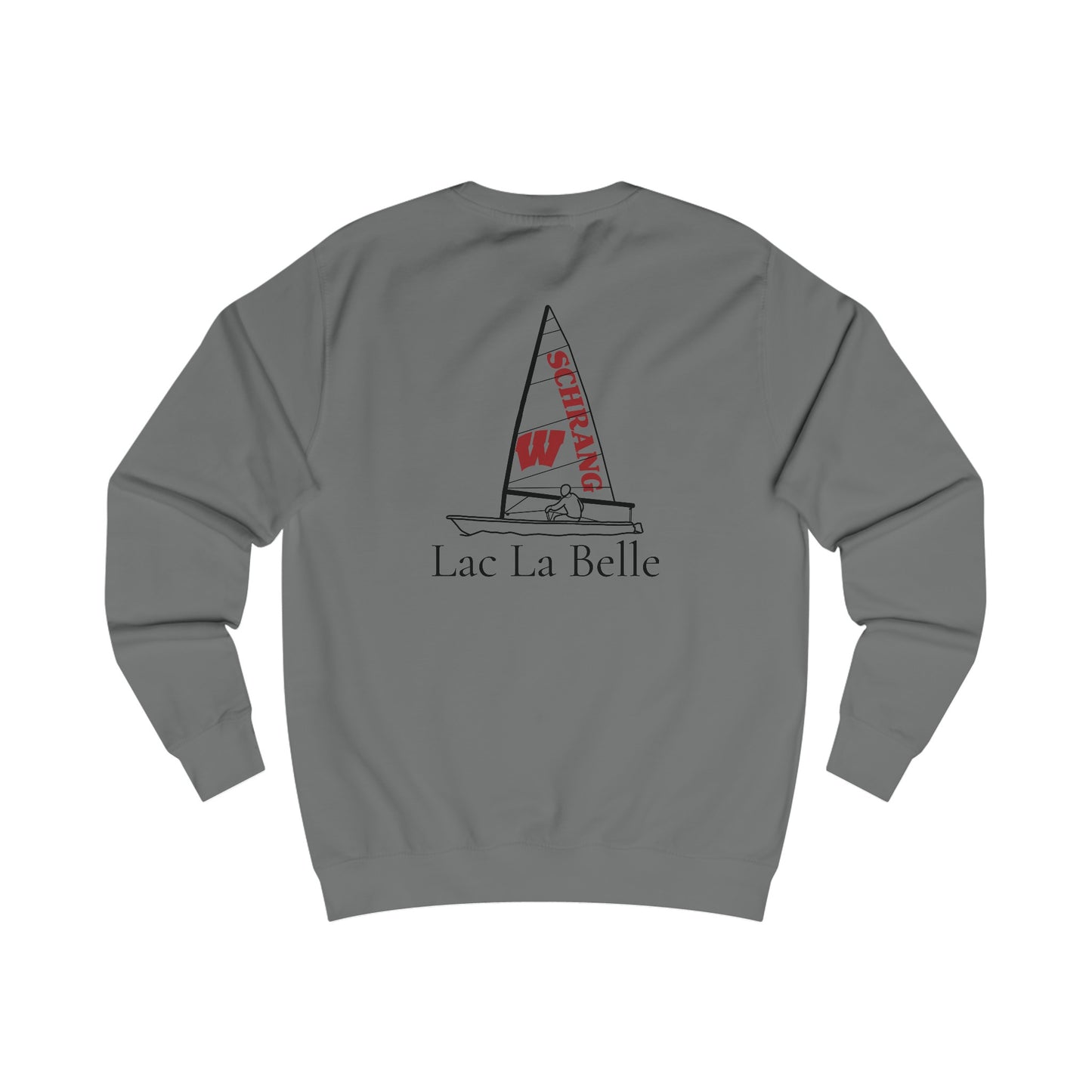 Shrang Wisconsin Sailing Lac La Belle Unisex Crewneck Sweatshirt