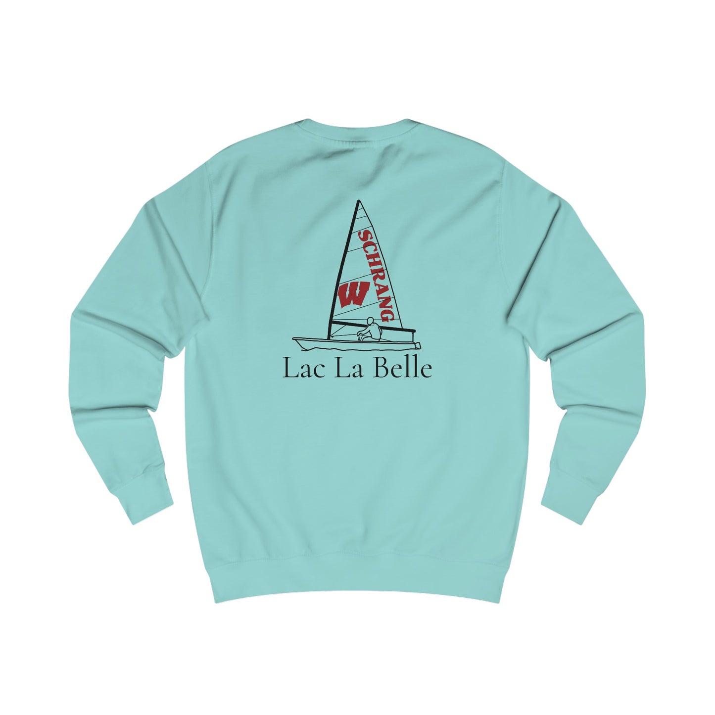 Shrang Wisconsin Sailing Lac La Belle Unisex Crewneck Sweatshirt