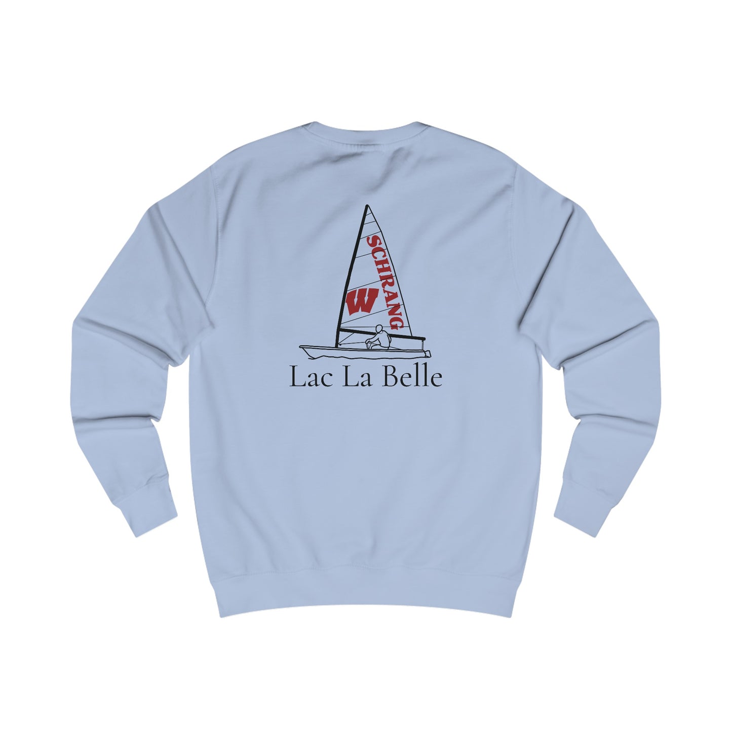 Shrang Wisconsin Sailing Lac La Belle Unisex Crewneck Sweatshirt