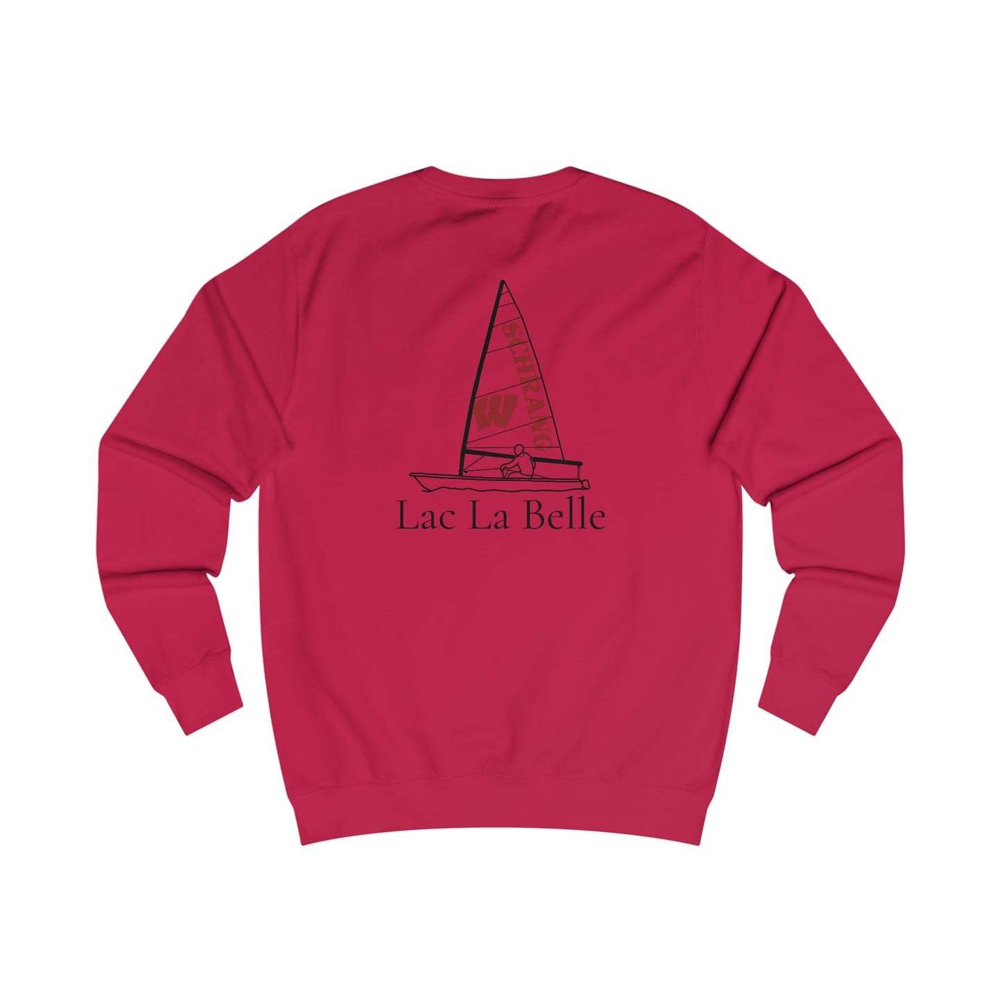 Shrang Wisconsin Sailing Lac La Belle Unisex Crewneck Sweatshirt