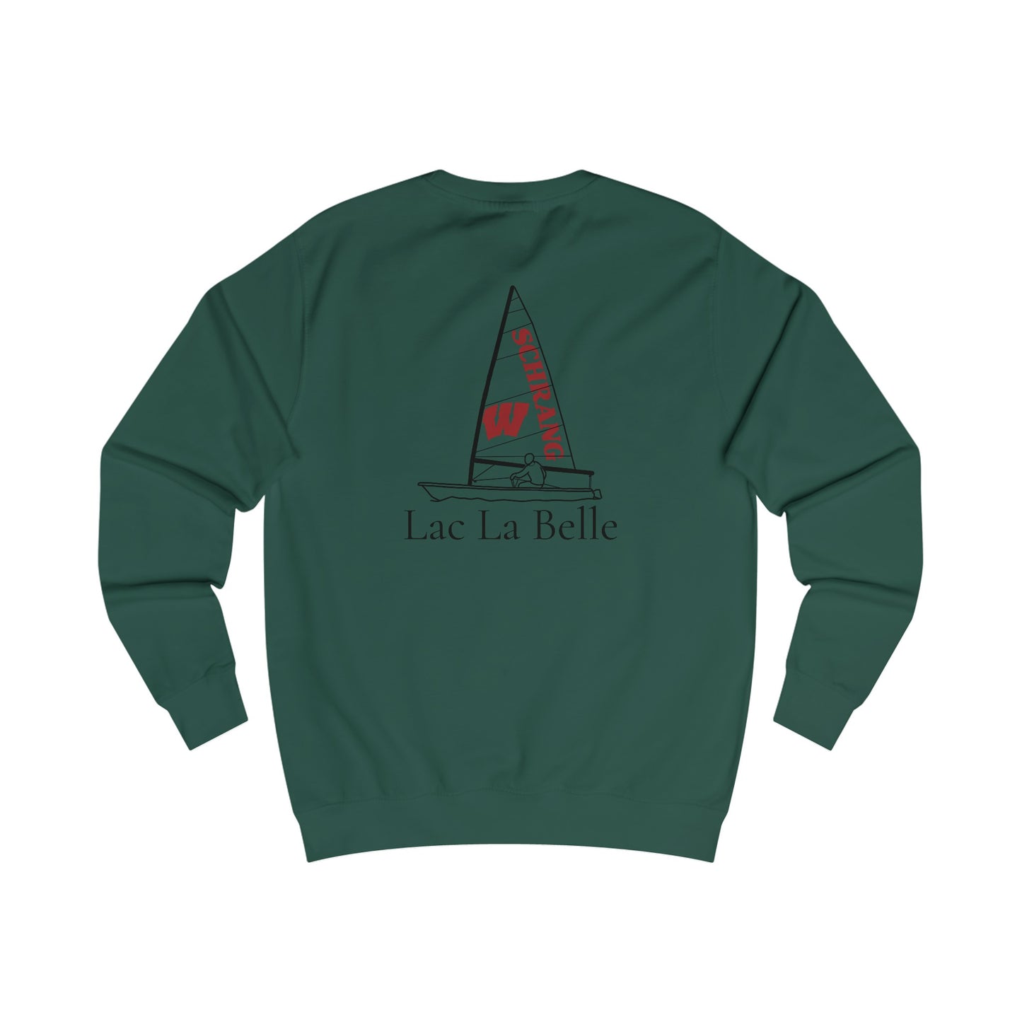 Shrang Wisconsin Sailing Lac La Belle Unisex Crewneck Sweatshirt