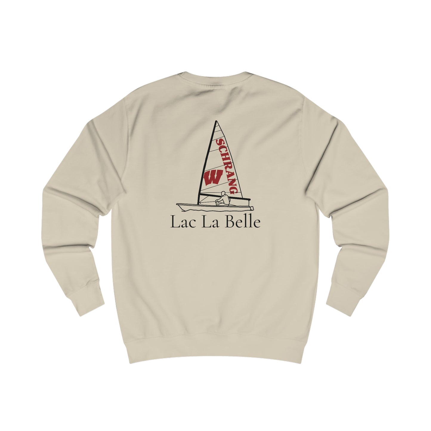 Shrang Wisconsin Sailing Lac La Belle Unisex Crewneck Sweatshirt