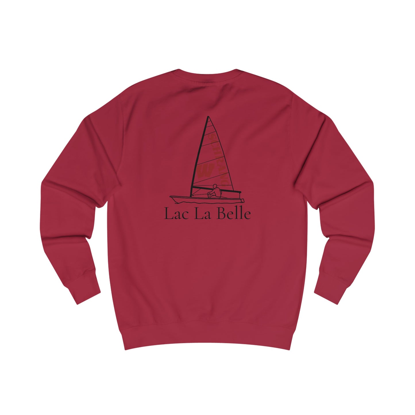 Shrang Wisconsin Sailing Lac La Belle Unisex Crewneck Sweatshirt