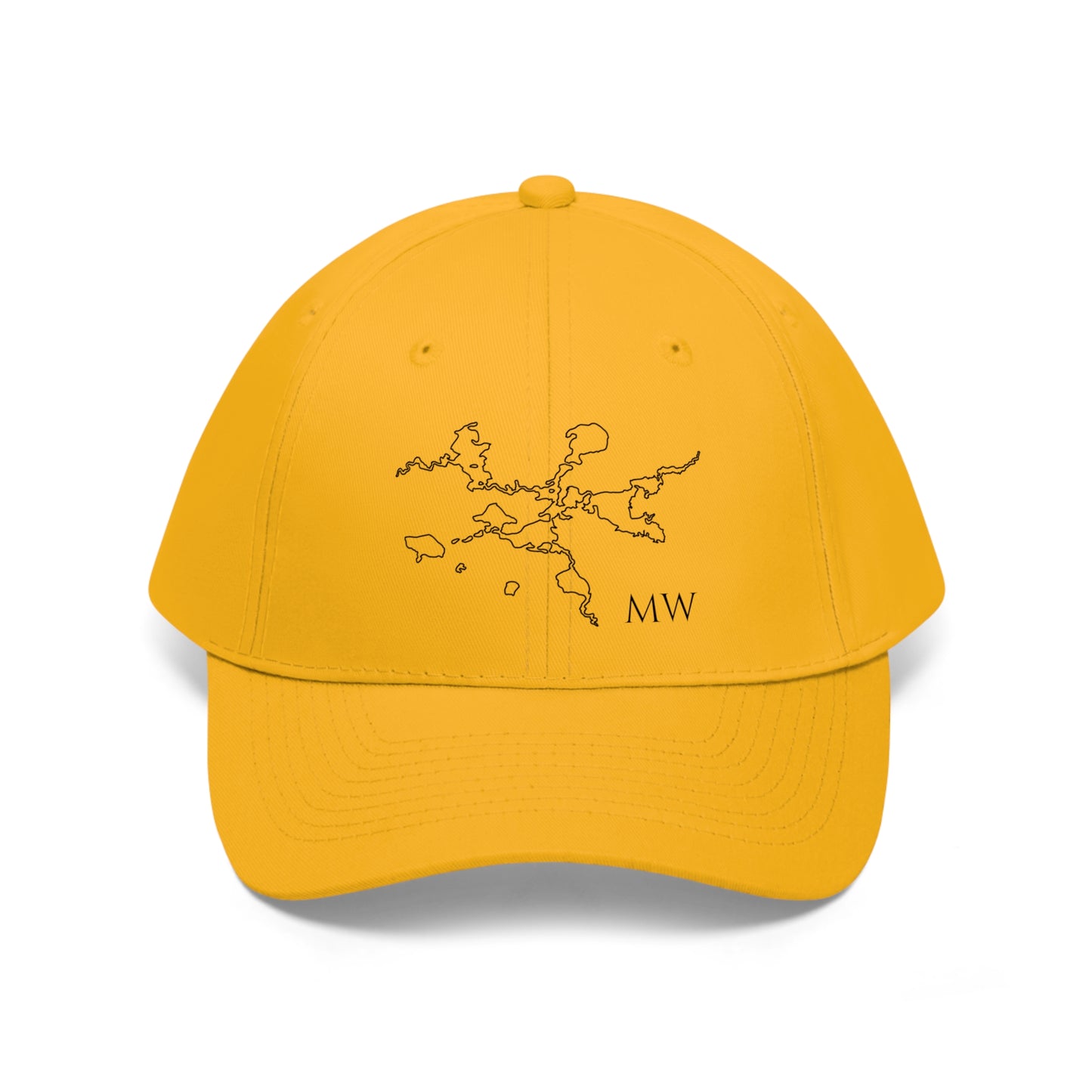 Manitowish Waters Embroidered Unisex Baseball Cap