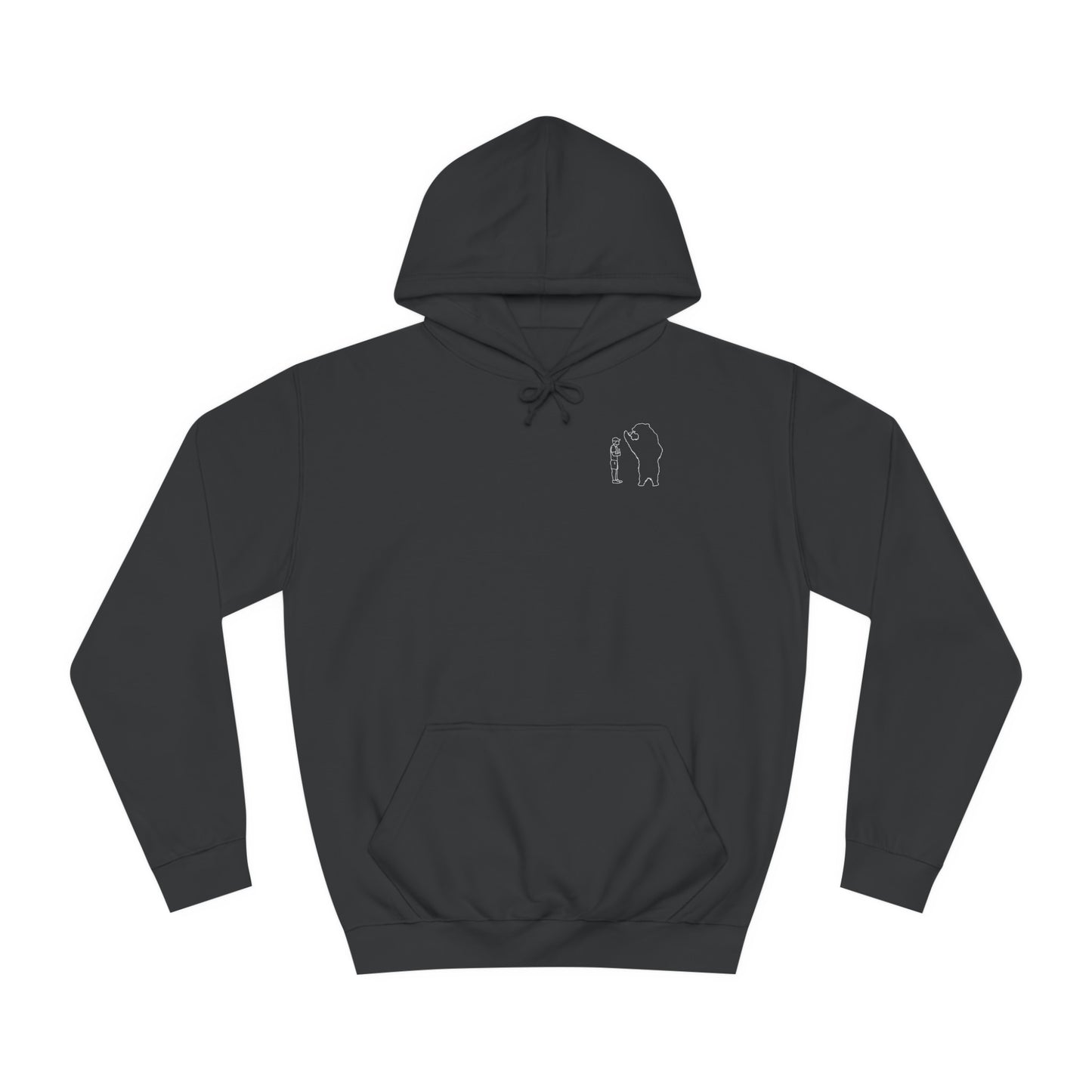 Papa Bear Basic - Jackson Hole Wyoming - Medium Weight Hoodie