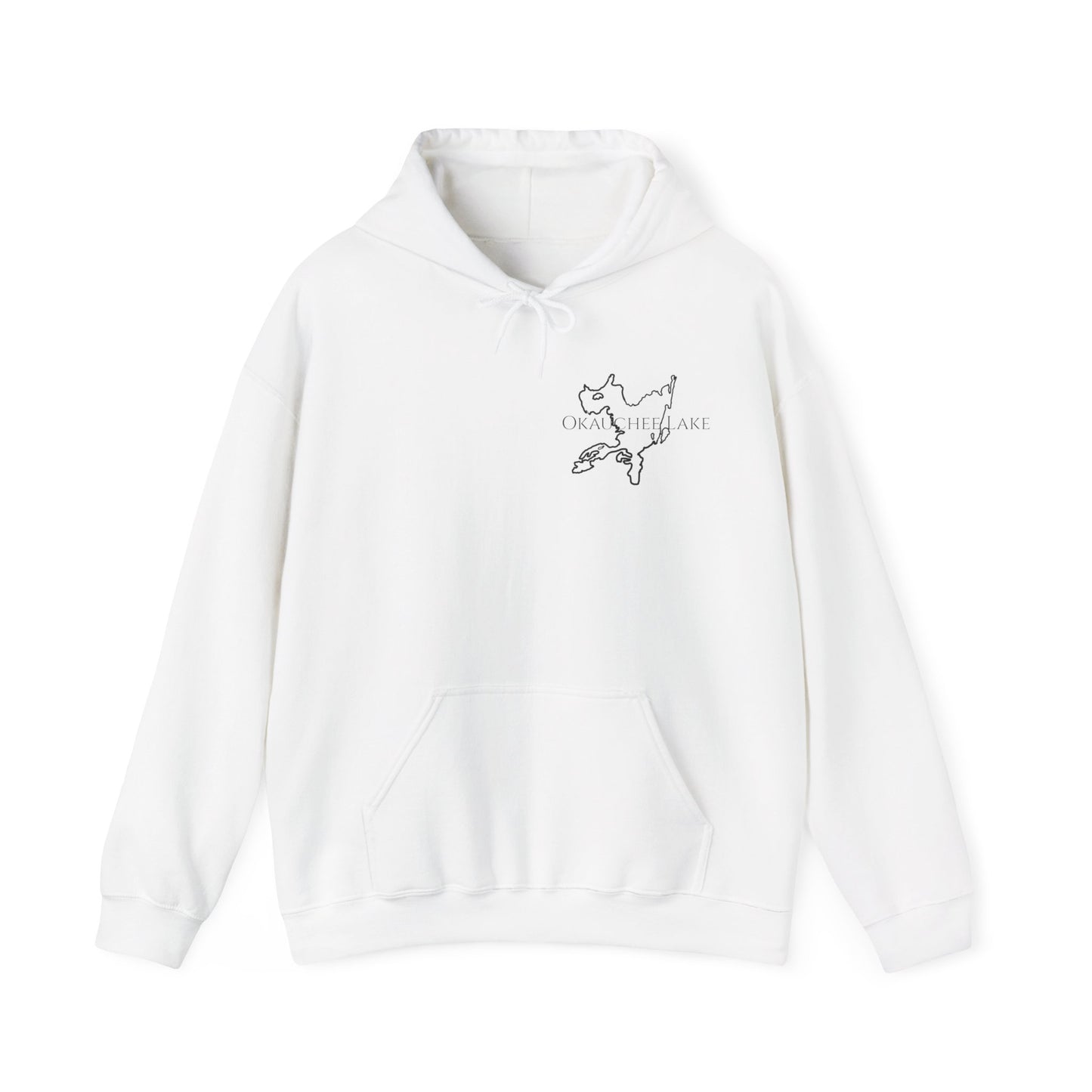 Unisex Heavy Blend Hooded Sweatshirt (Trolling Motor Fishing, Bite or Beer Design)