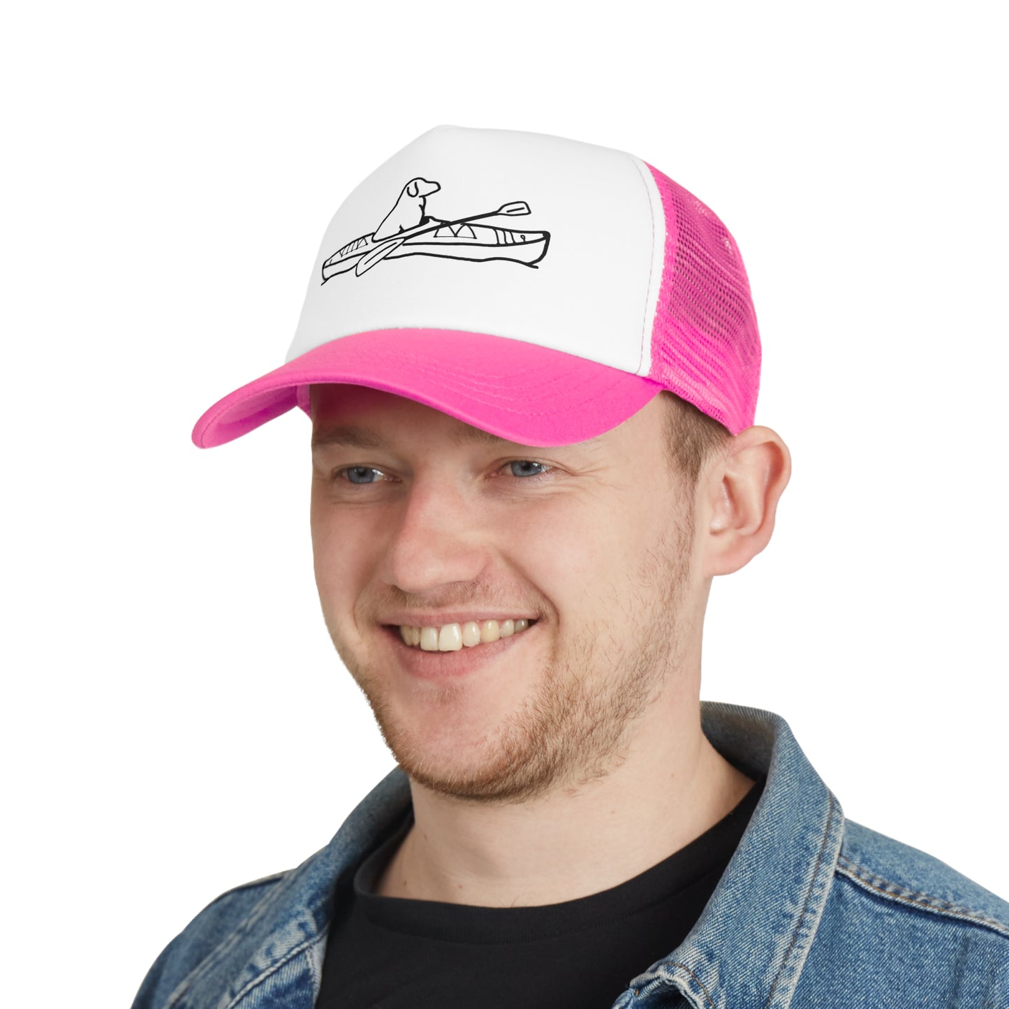 Kayak Dog Lab - Mesh Trucker Cap