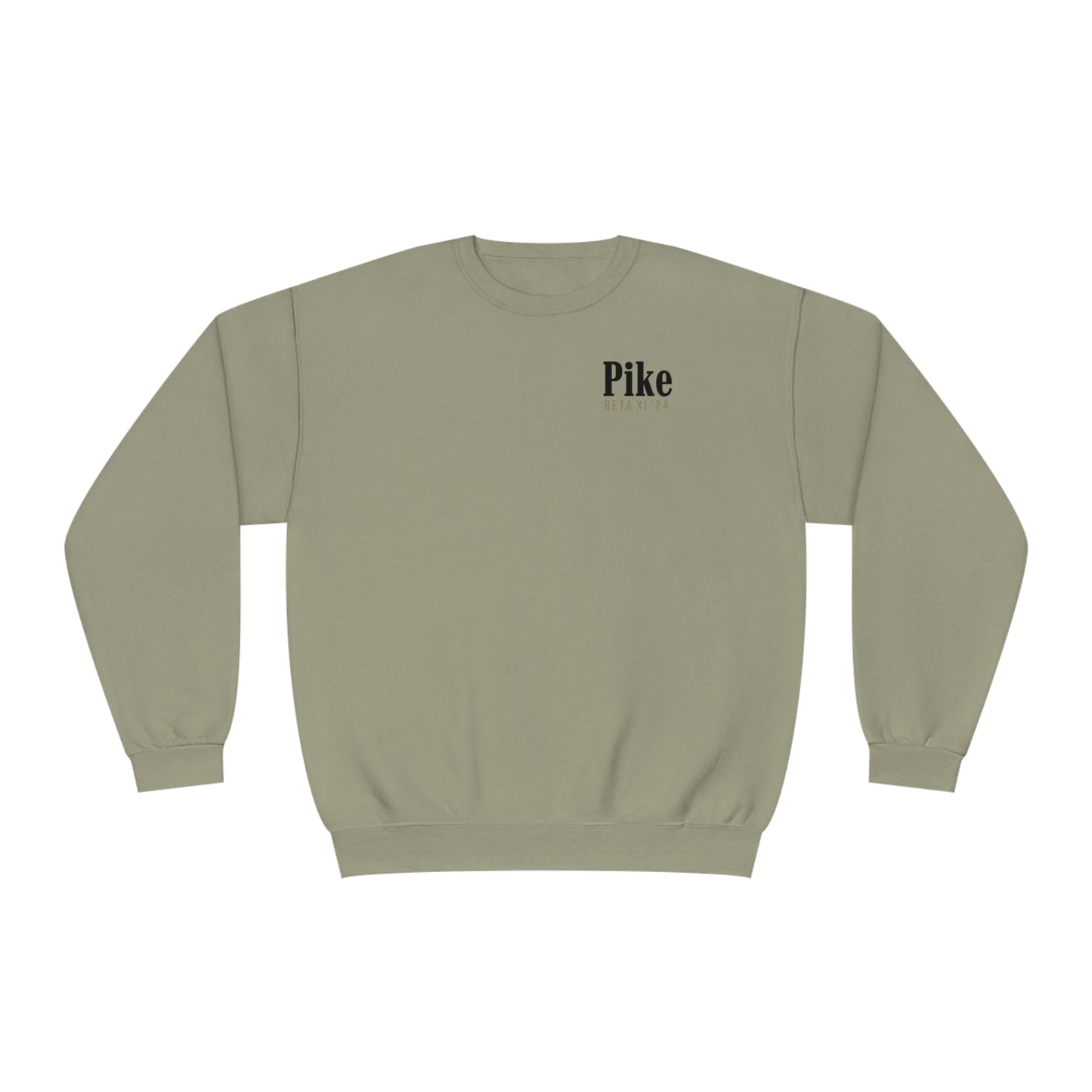 Pike Mockup 1 Crewneck Sweatshirt budwiser red