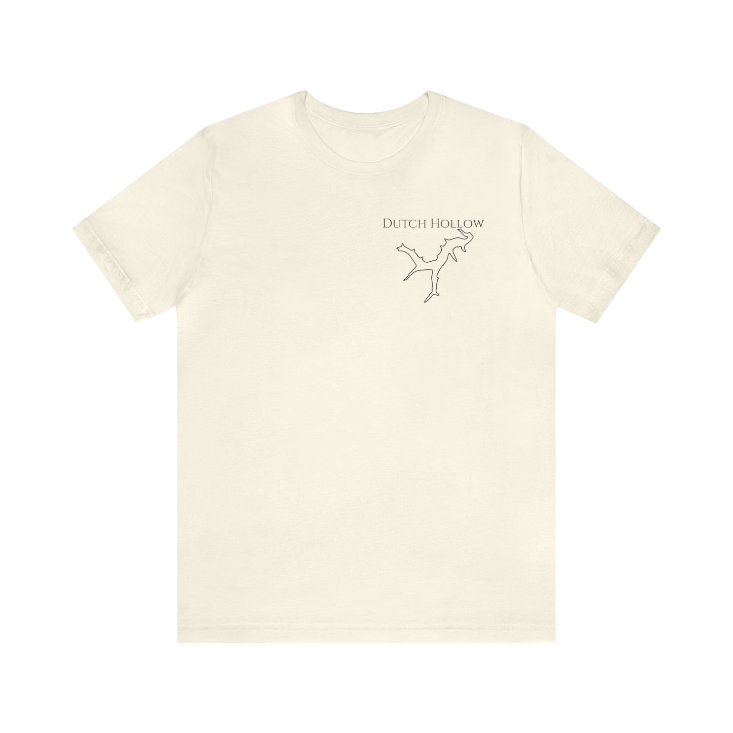 Dutch Hollow Lake, Wakeboard Float Plane - Unisex Lightweight Short Sleeve Tee