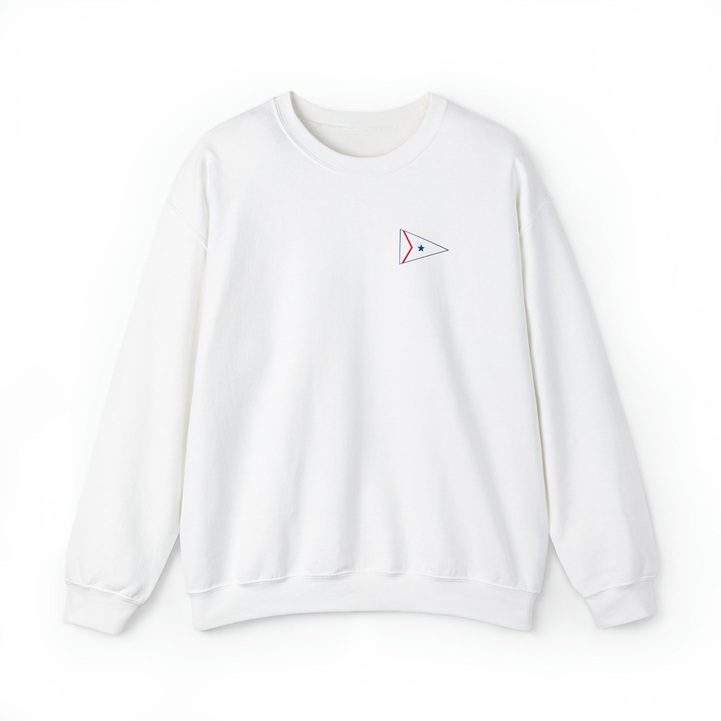 LaBelle Yacht Club Patch Plain Unisex Crewneck Sweatshirt Heavy Blend™
