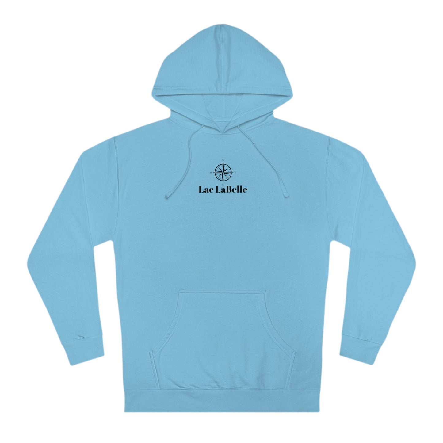 Lac LaBelle Compass Rose Unisex Hooded Sweatshirt ITC