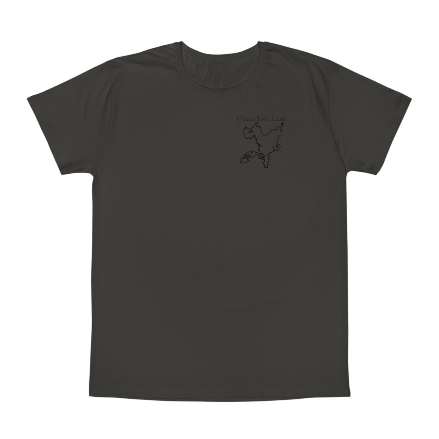 Okauchee Lake, kayak back - Unisex Lightweight short sleeve