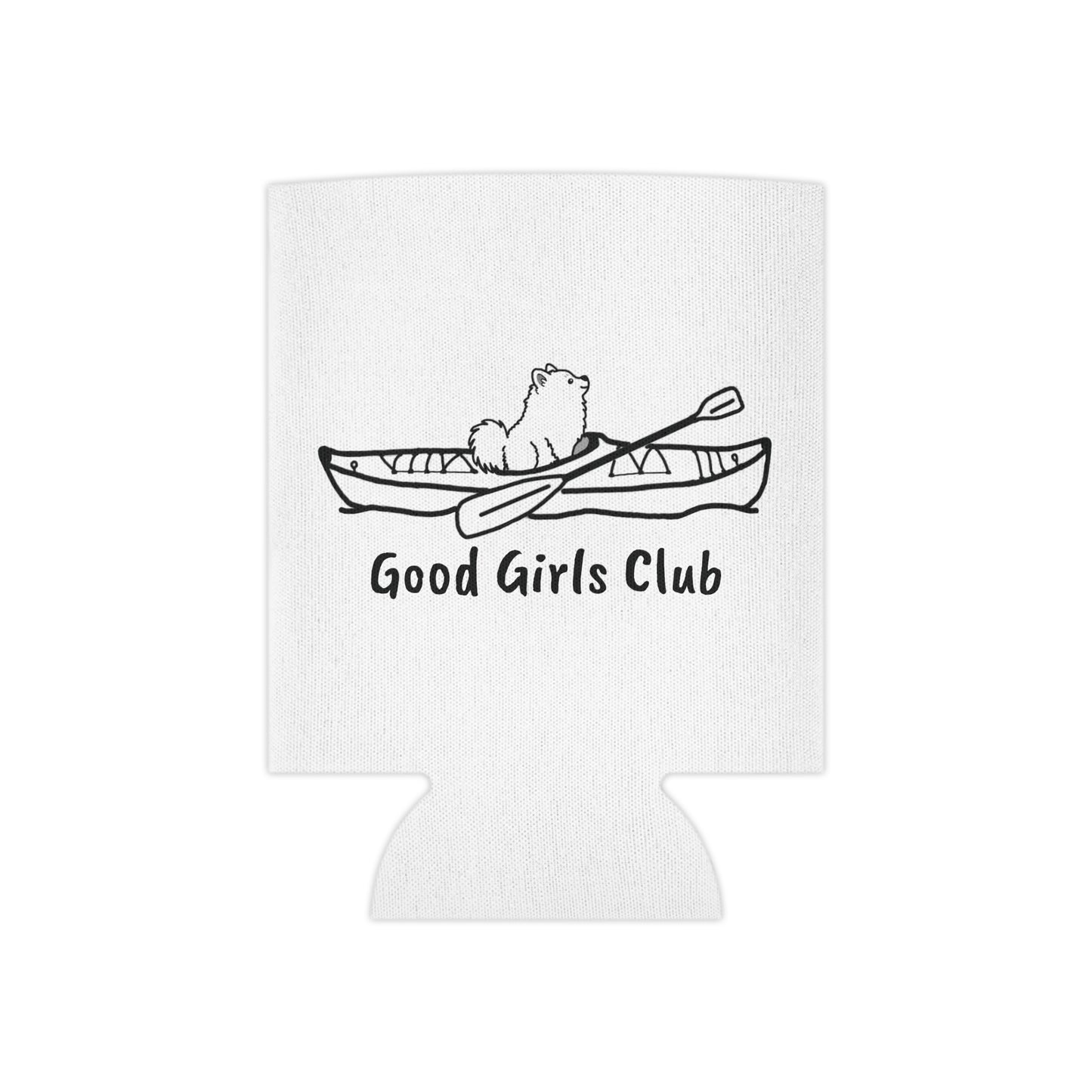Okauchee Lake Pomeranian Good Girls Club Can Koozie