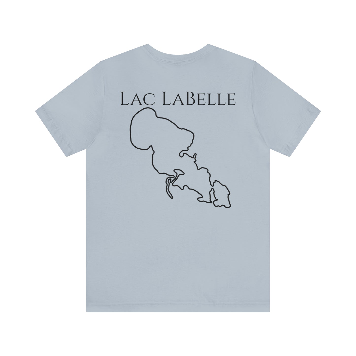 Bottle Patch - lac LaBelle Unisex Lightweight Short Sleeve Tee