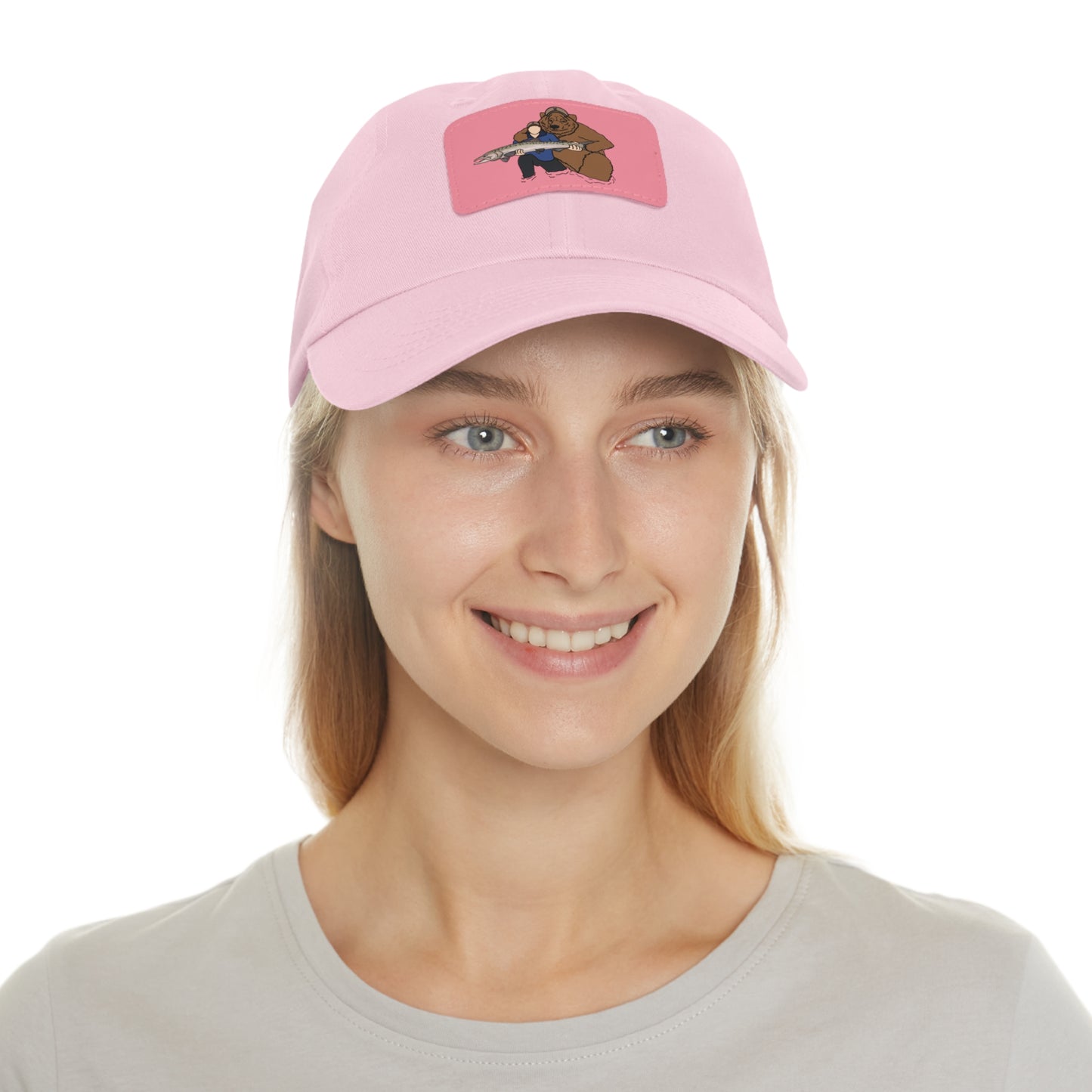 Papa Bear Plain - Hat with Leather Patch