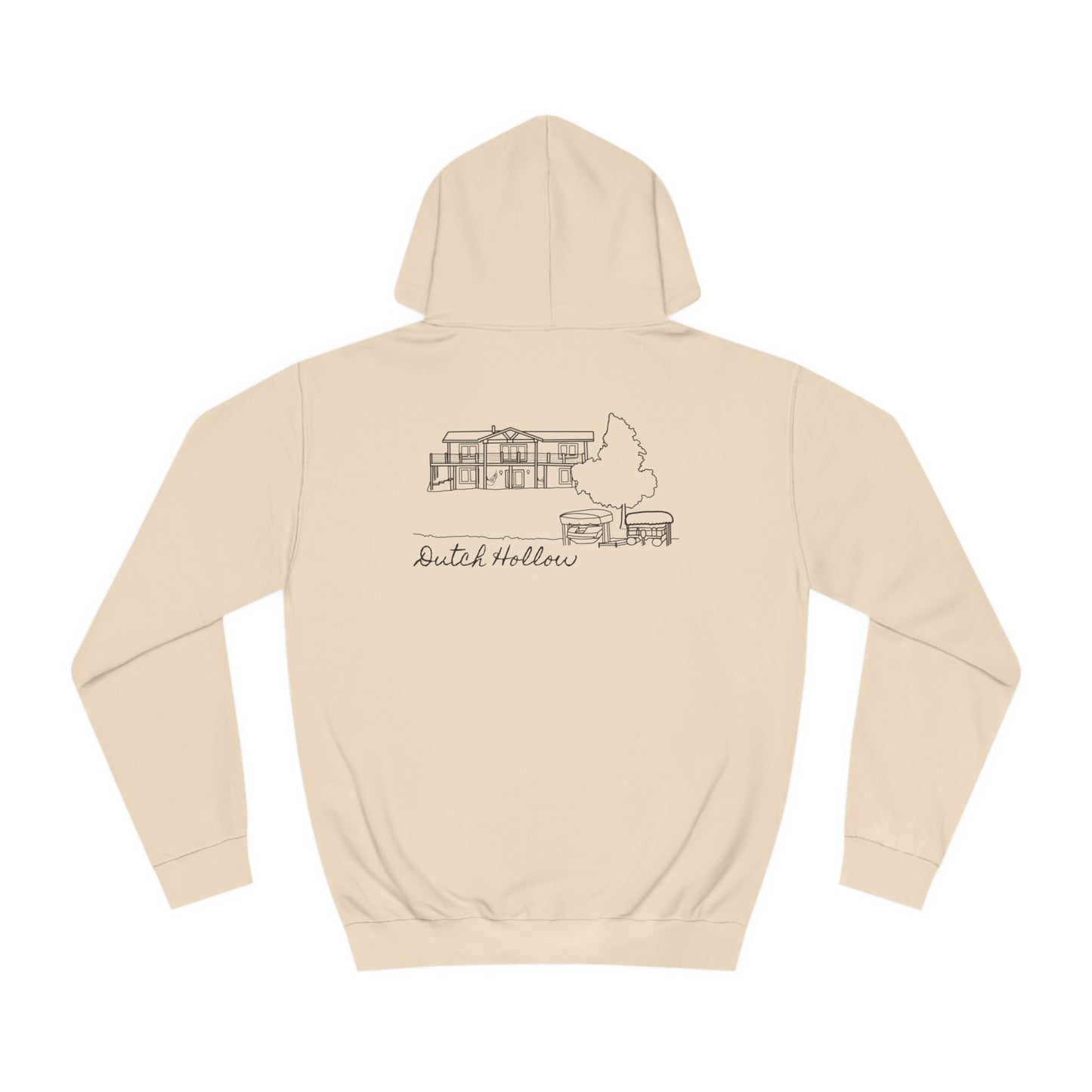Beer Die Dutch Hollow Cabin Unisex Medium Weight Hoodie