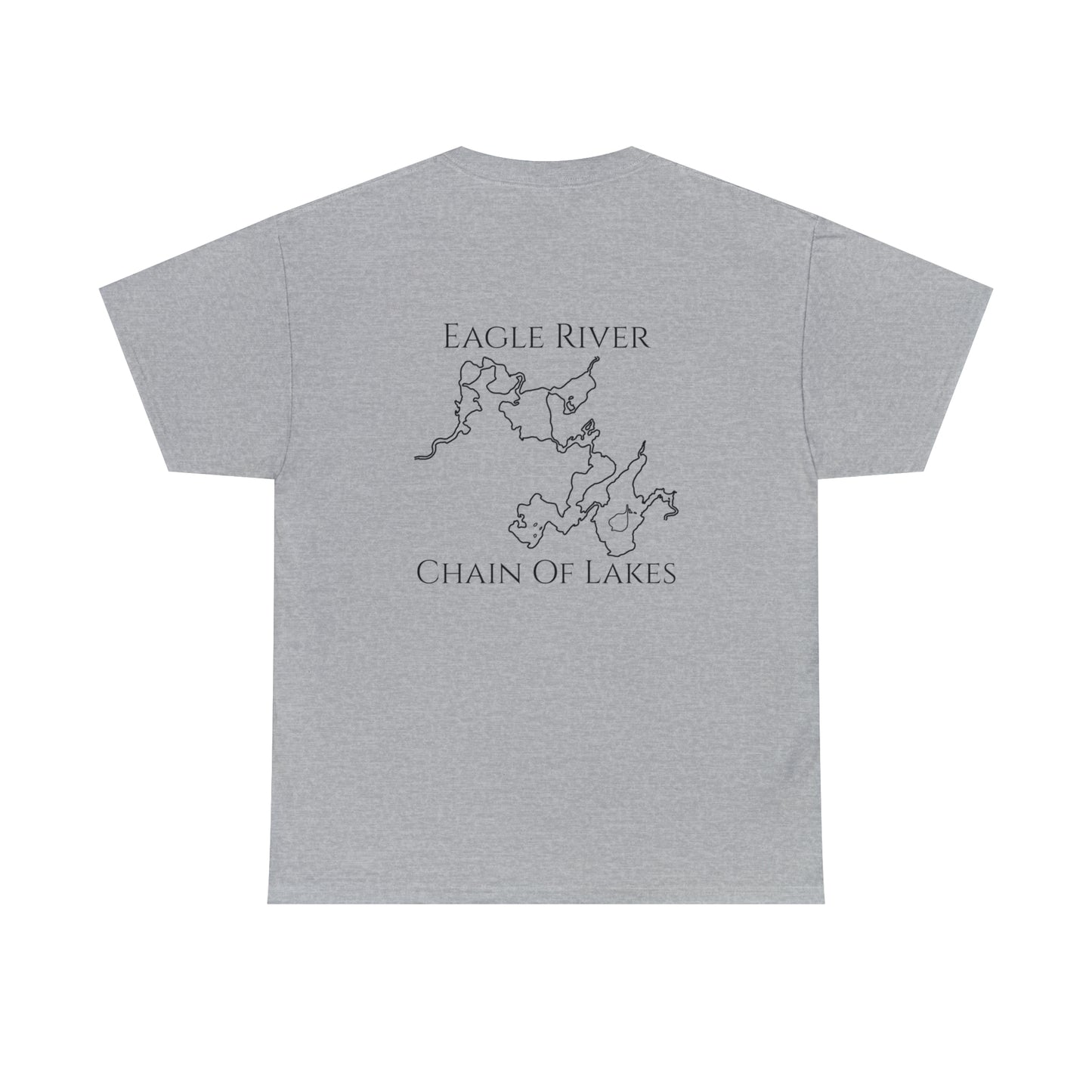 Eagle River Inner Tube Girl - Unisex Heavy Tee Shirt