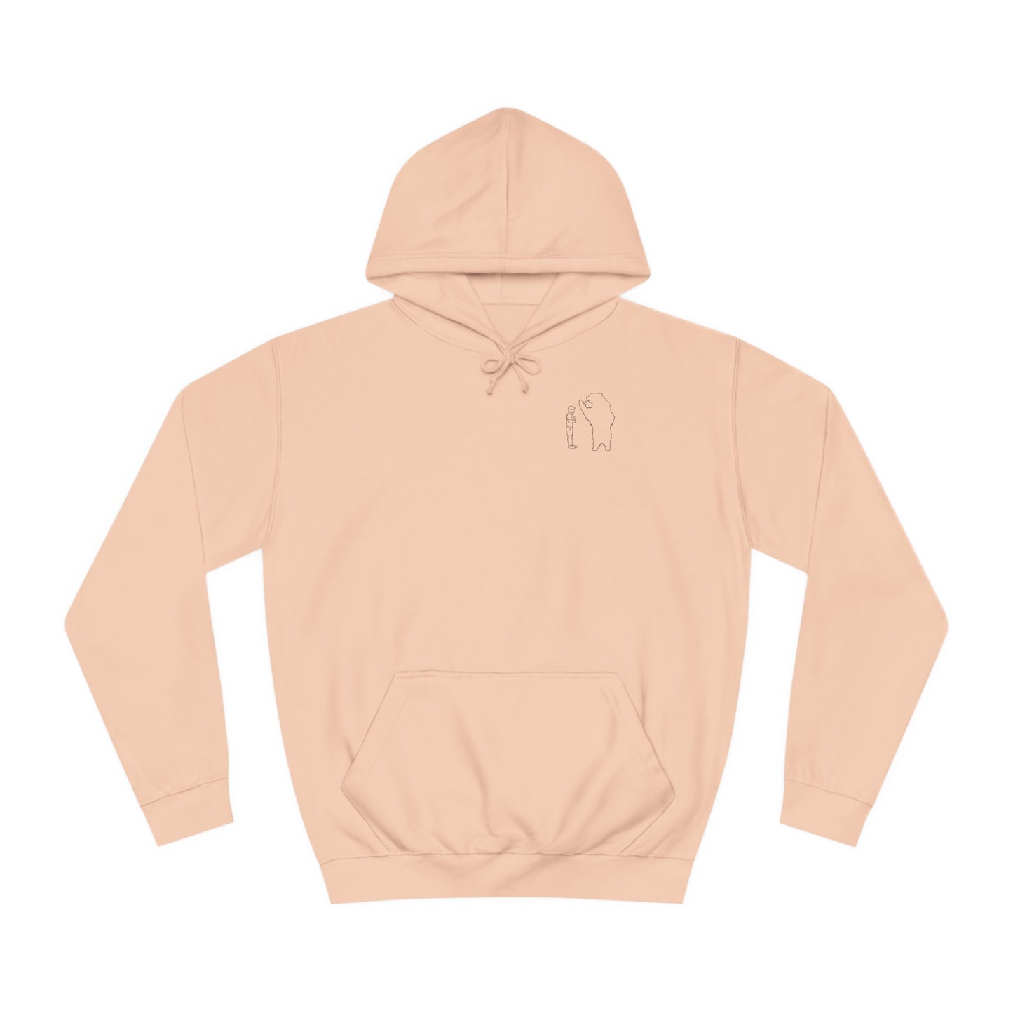 Papa Bear Basic - Jackson Hole Wyoming - Medium Weight Hoodie
