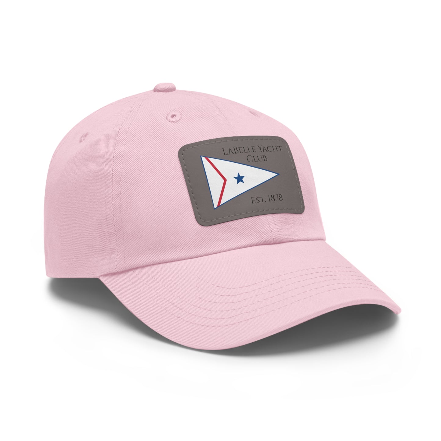 LaBelle Yacht Club Embroidered Hat with Leather Patch