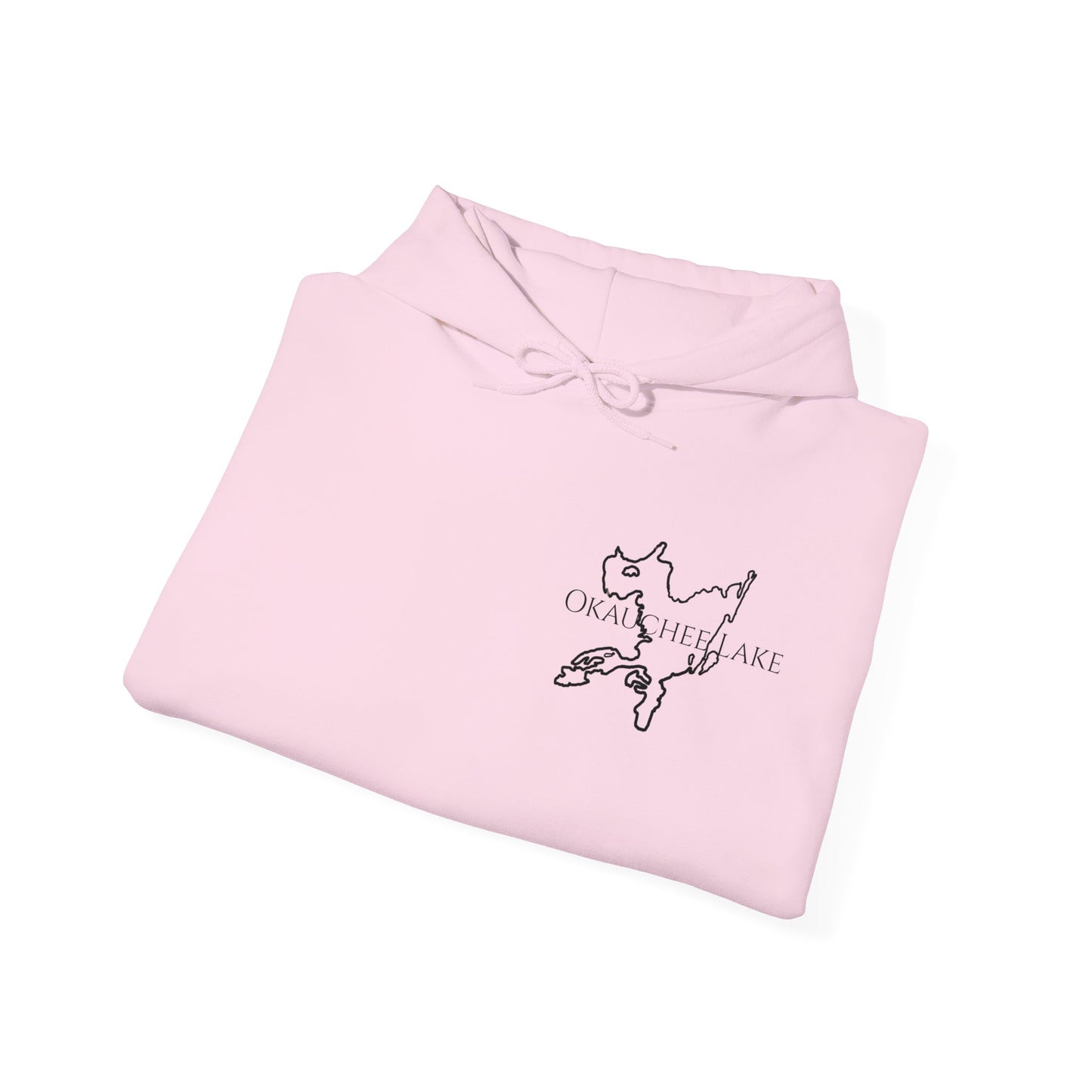 Surfing Sketch (Okauchee Lake) Unisex Heavy Blend Hooded Sweatshirt