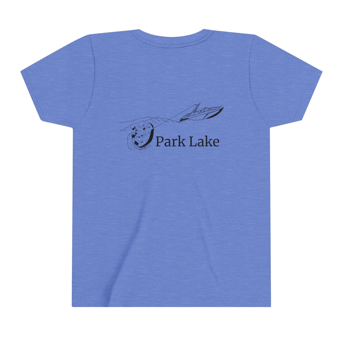 Tubing Behind Boat - Park Lake Youth Short Sleeve Tee