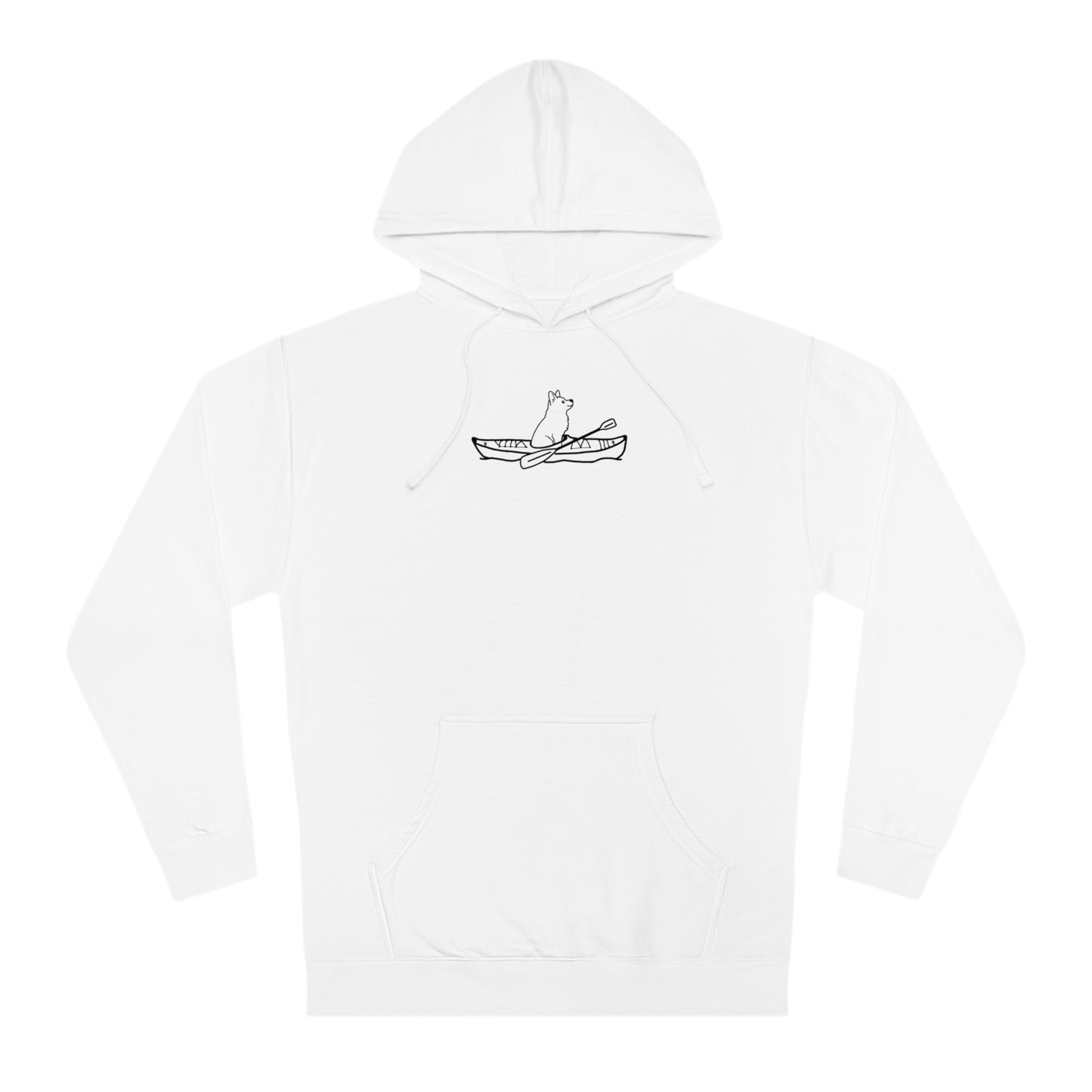 Kayak Dog Husky - Unisex Hooded Sweatshirt ITC