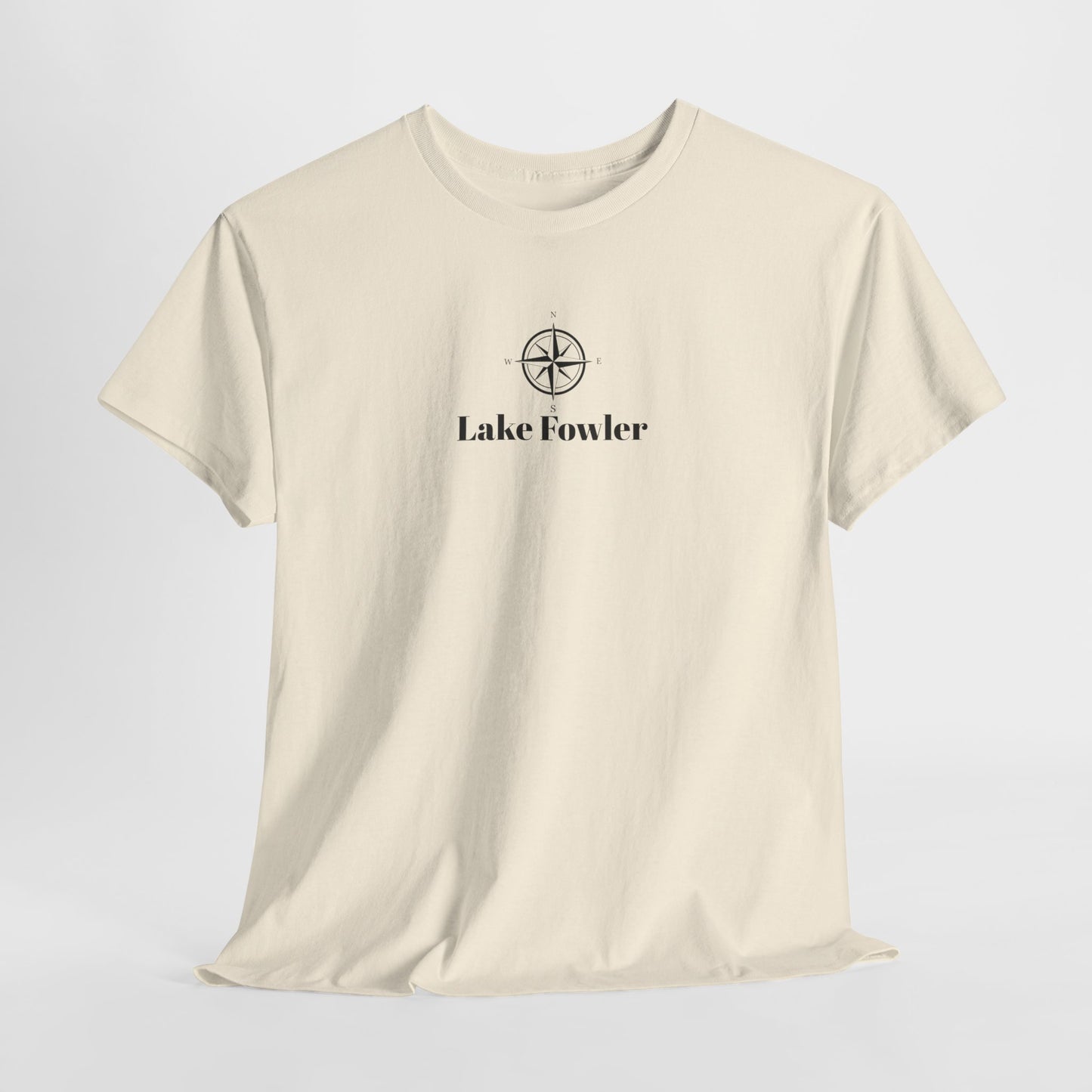Lake Fowler Compass Rose Unisex Heavy Cotton Tee