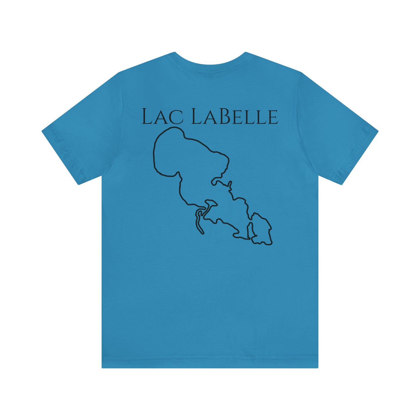 Bottle Patch - lac LaBelle Unisex Lightweight Short Sleeve Tee