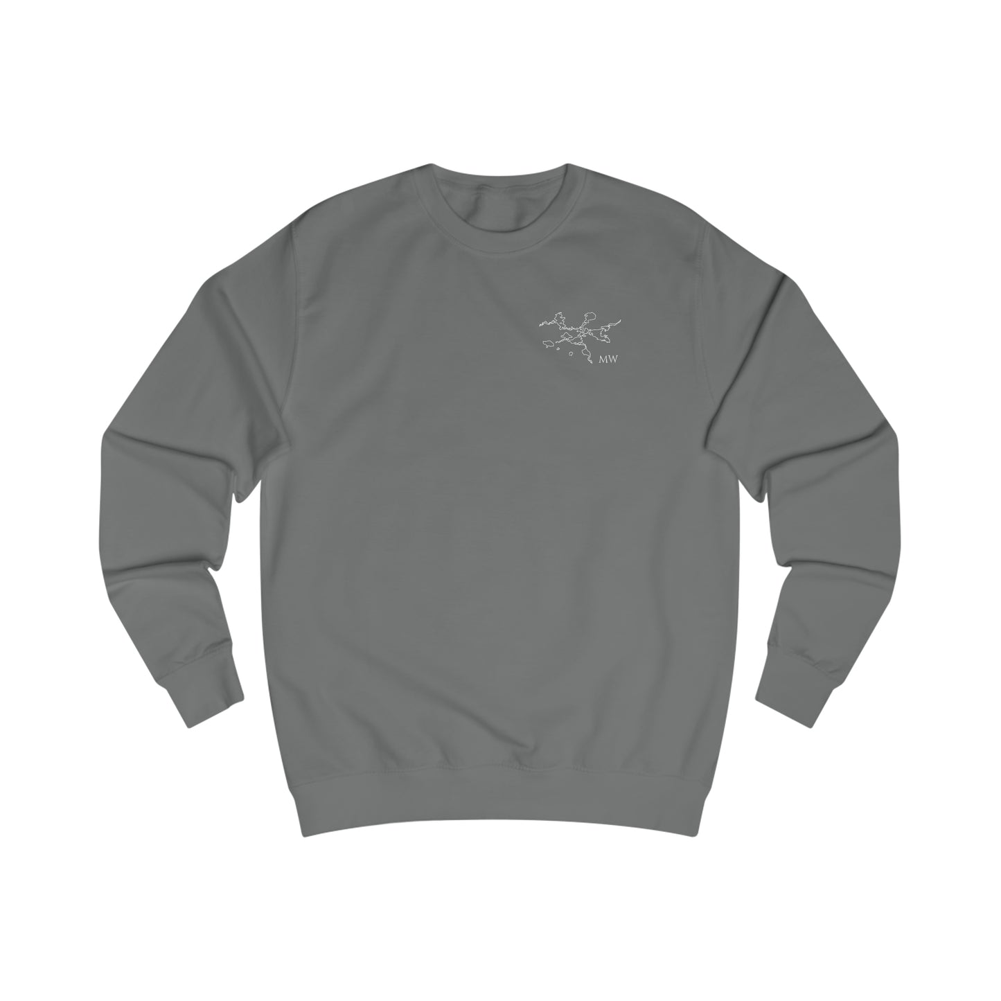 Manitowish Waters Surf Sketch - Men's Crewneck