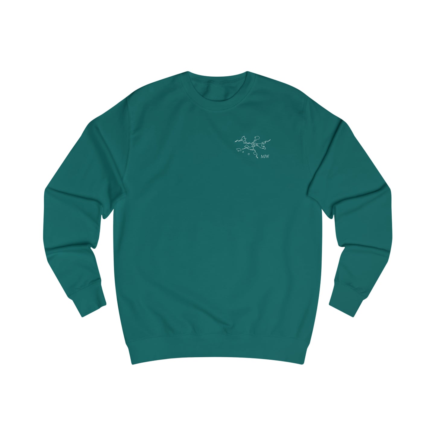 Manitowish Waters Surf Sketch - Men's Crewneck