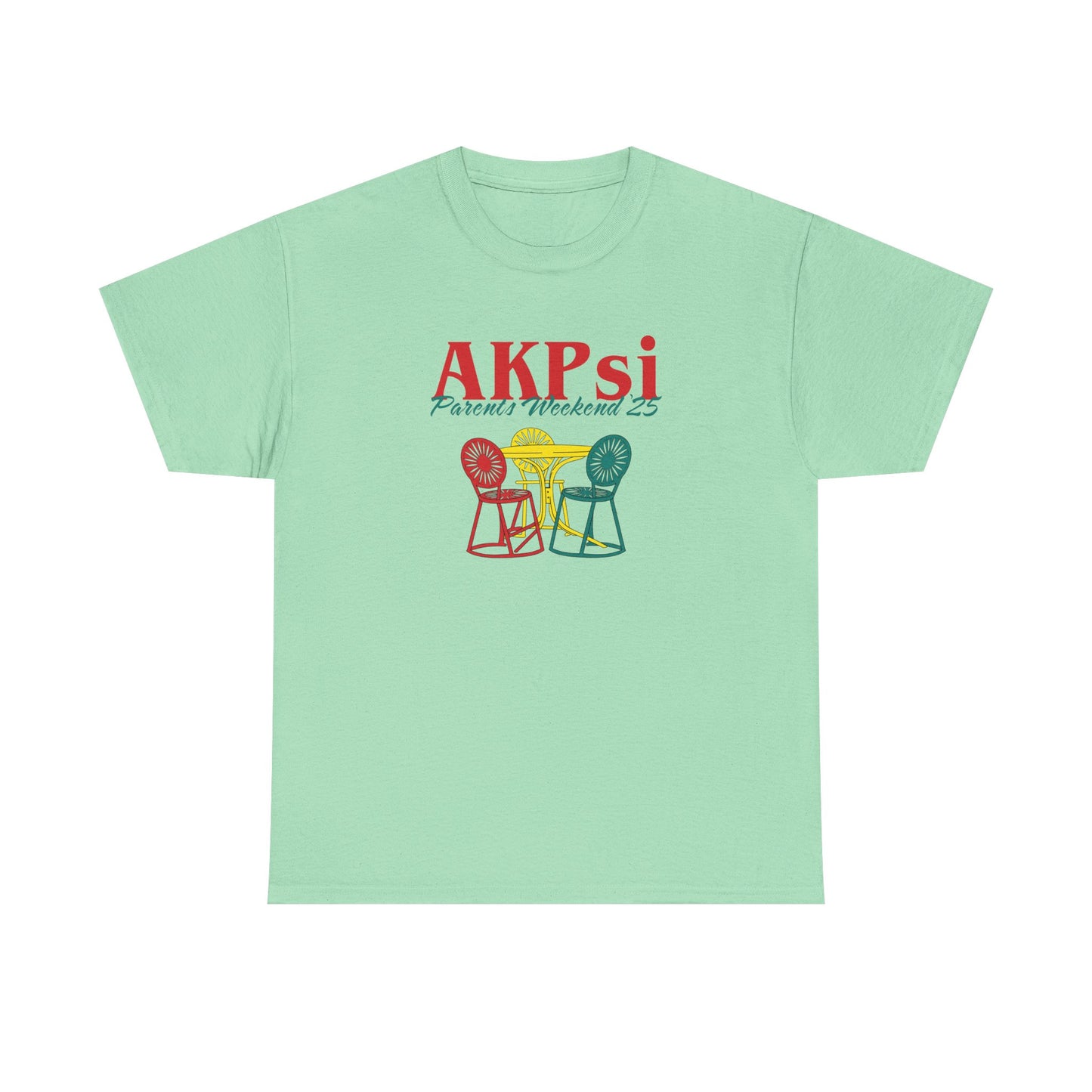AKPsi Parents Weekend Unisex Heavy Cotton Tee - Celebrate with Comfort!