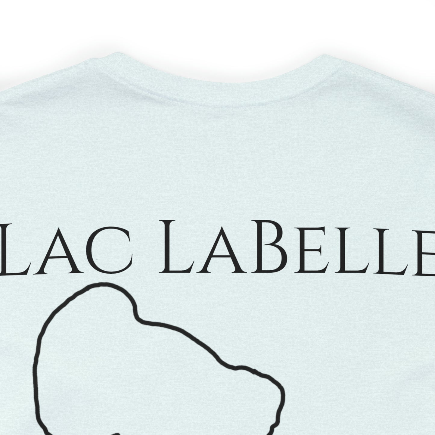 Bottle Patch - lac LaBelle Unisex Lightweight Short Sleeve Tee
