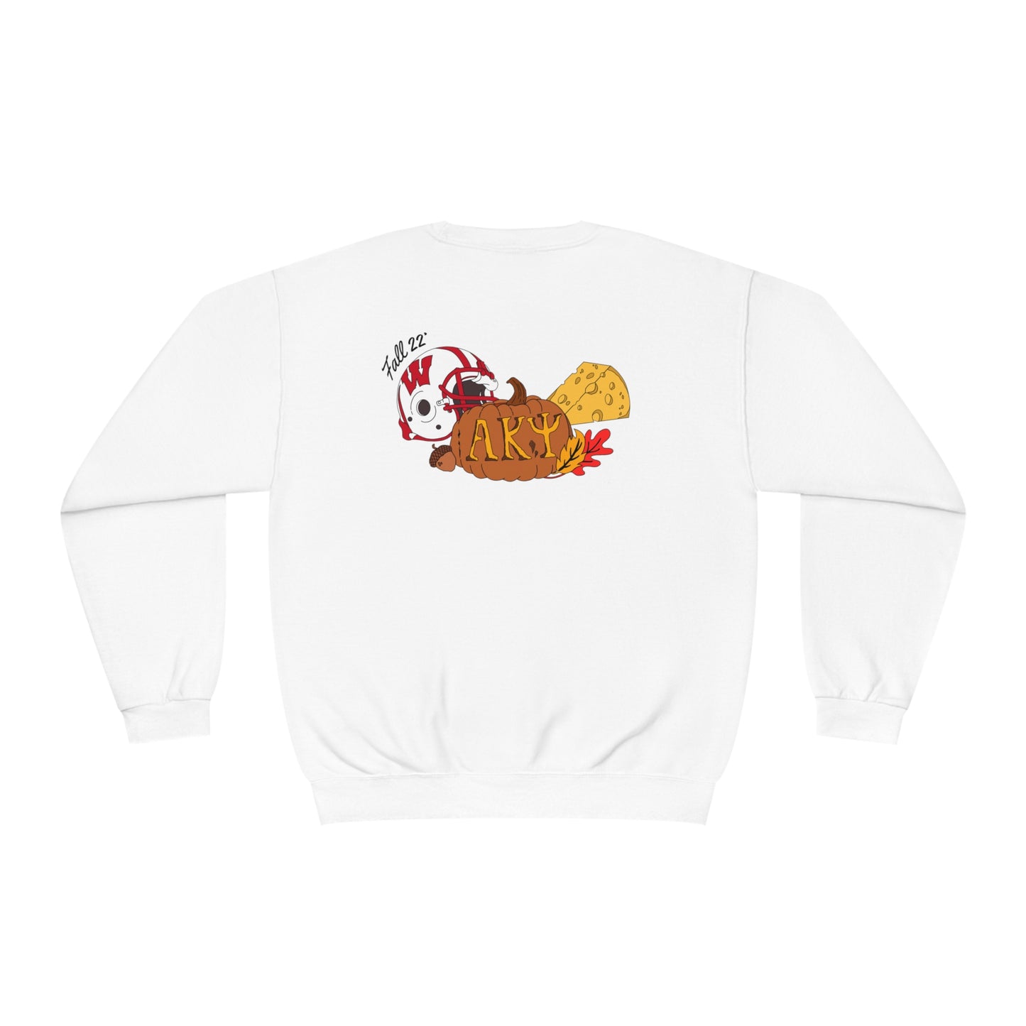 Fall 22 AkPsi With Leaf - Unisex NuBlend® Crewneck Sweatshirt