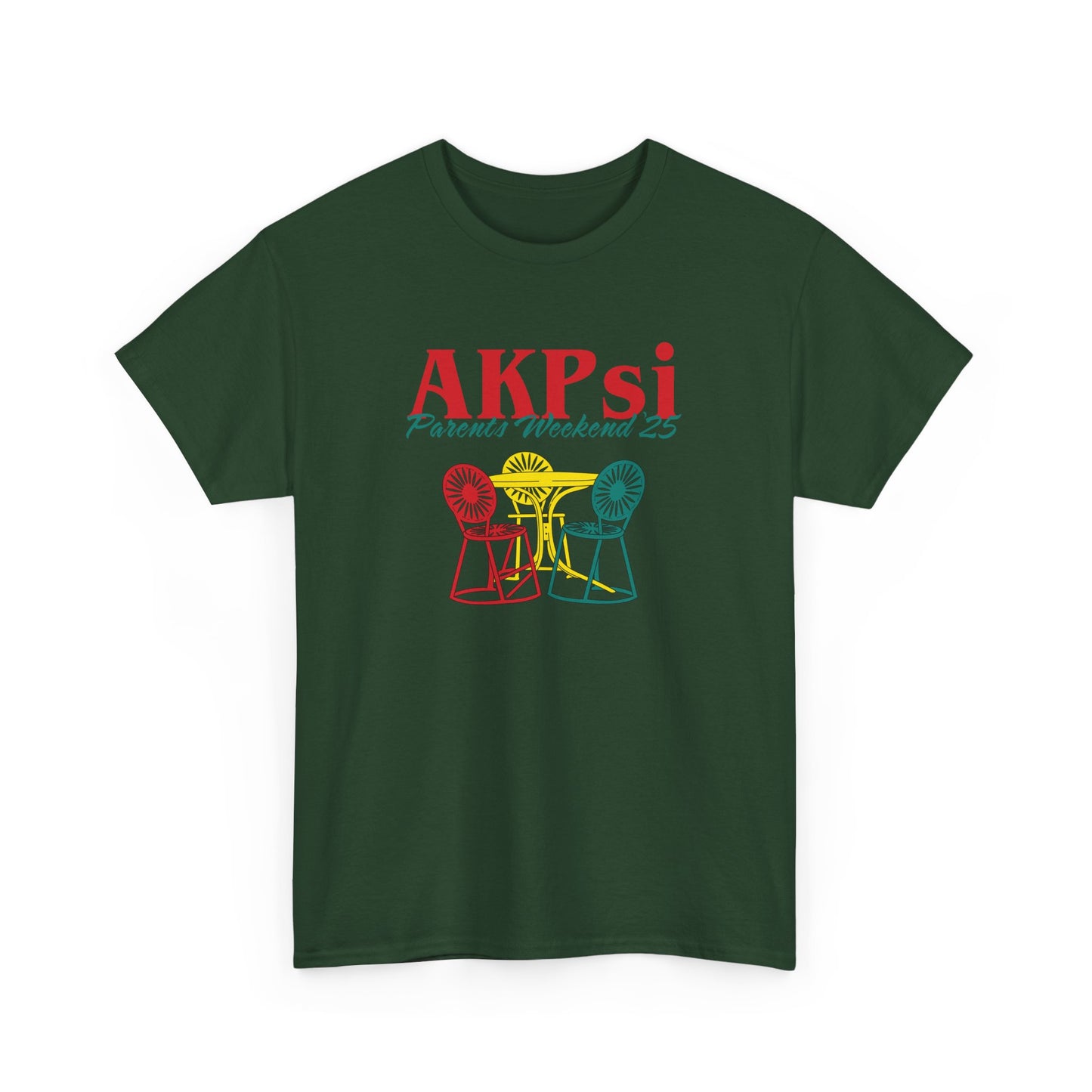 AKPsi Parents Weekend Unisex Heavy Cotton Tee - Celebrate with Comfort!