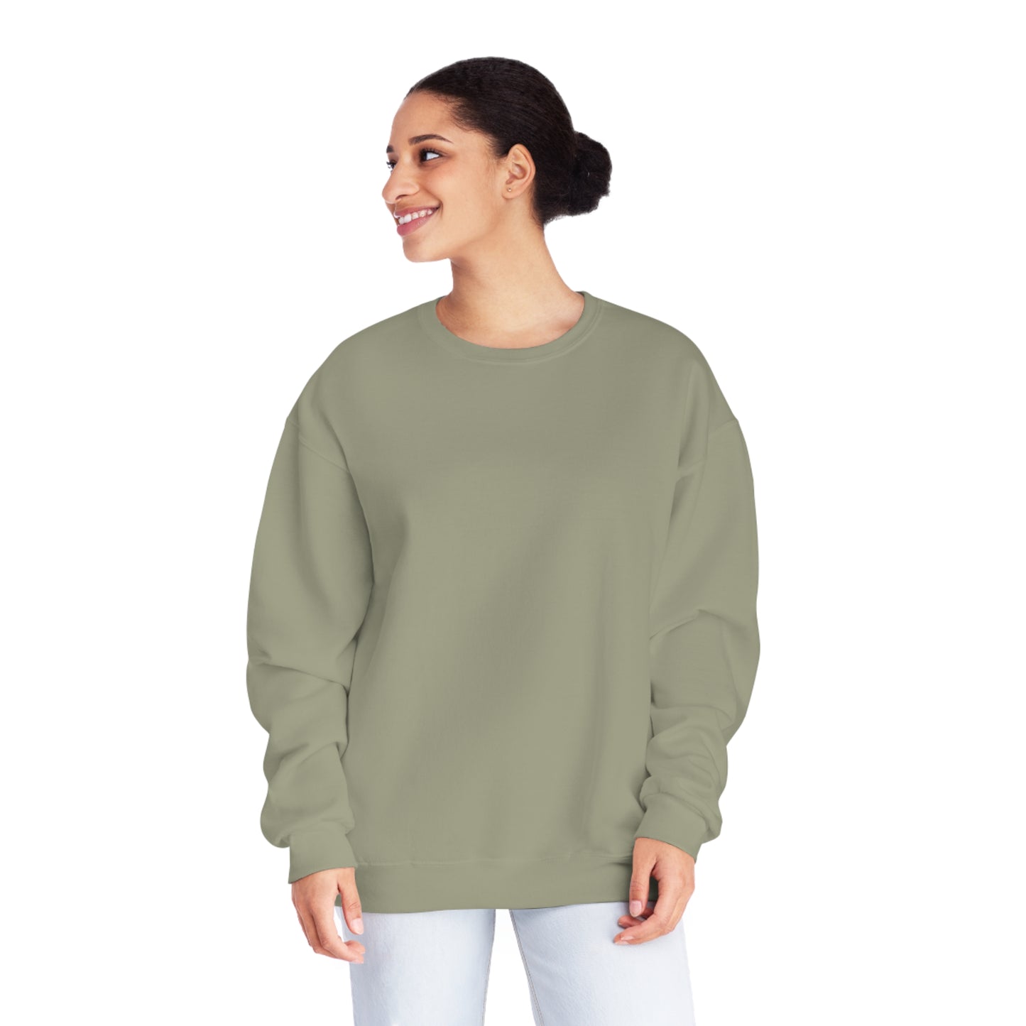 Copy of Pike Mockup 1 Crewneck Sweatshirt budwiser red