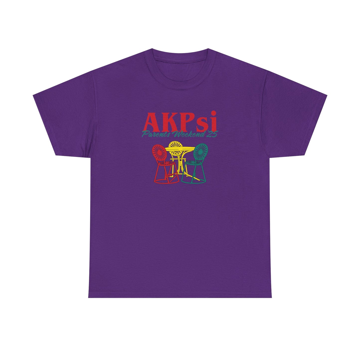 AKPsi Parents Weekend Unisex Heavy Cotton Tee - Celebrate with Comfort!
