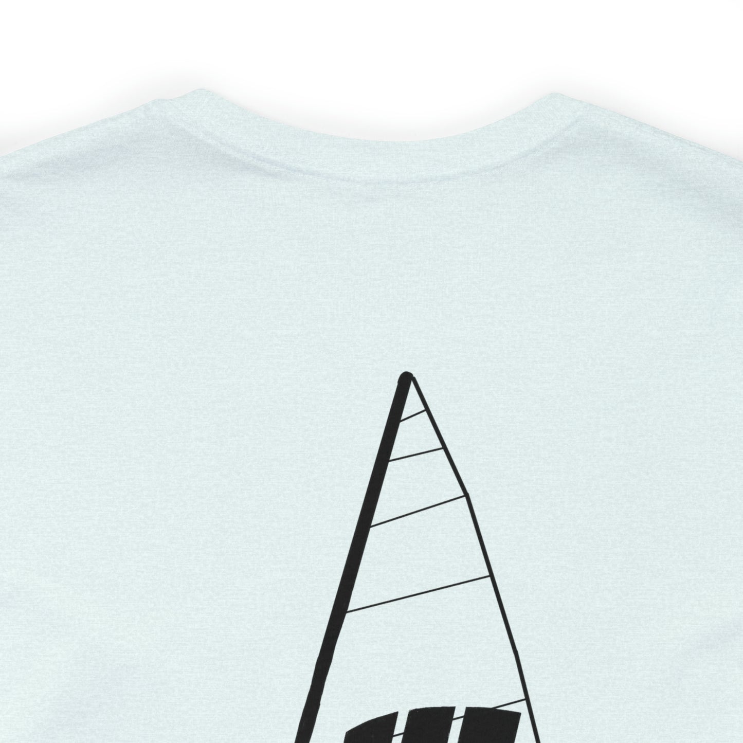 Mendota/Monona , sailboat Badger Logo - Bella & Canvas Short Sleeve