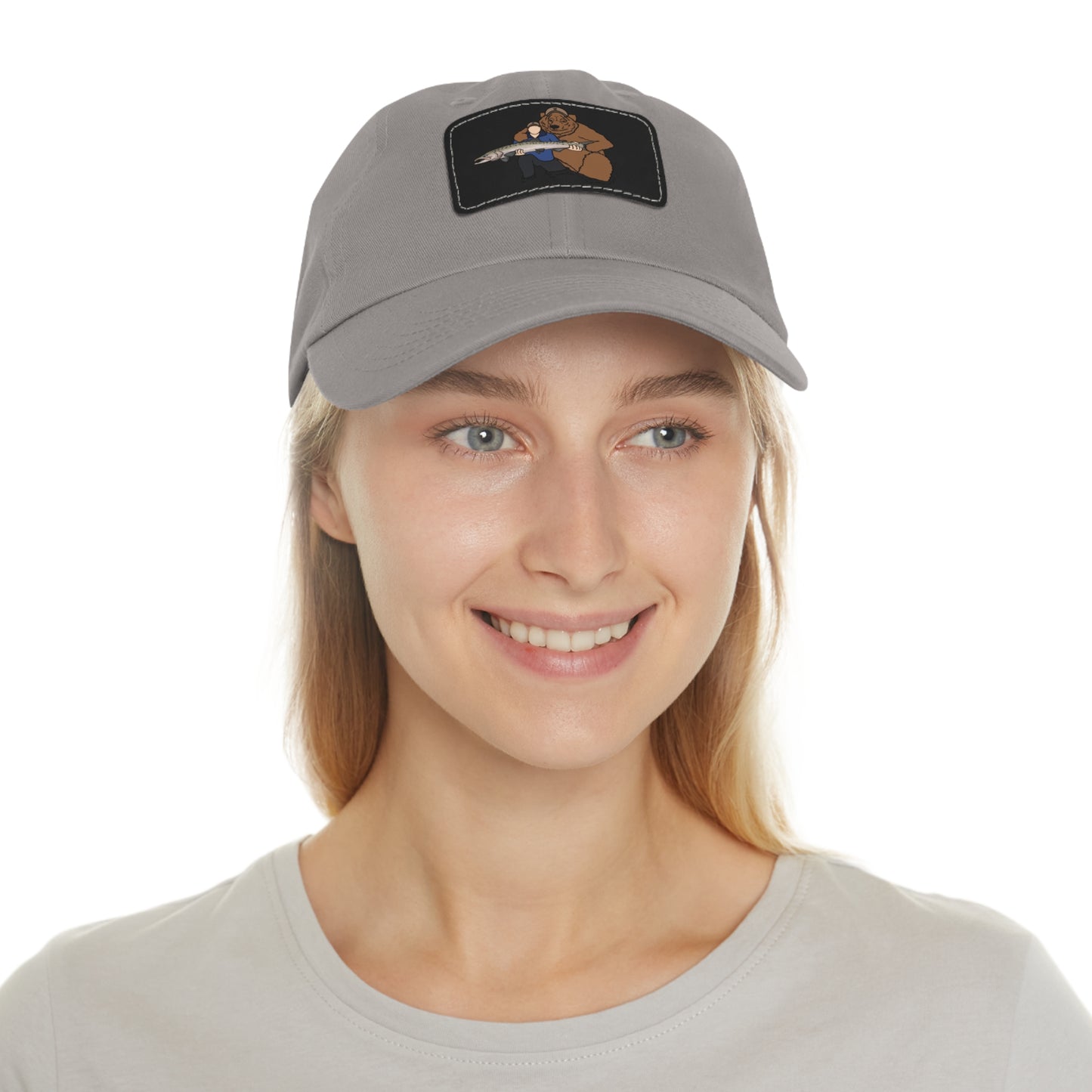 Papa Bear Plain - Hat with Leather Patch