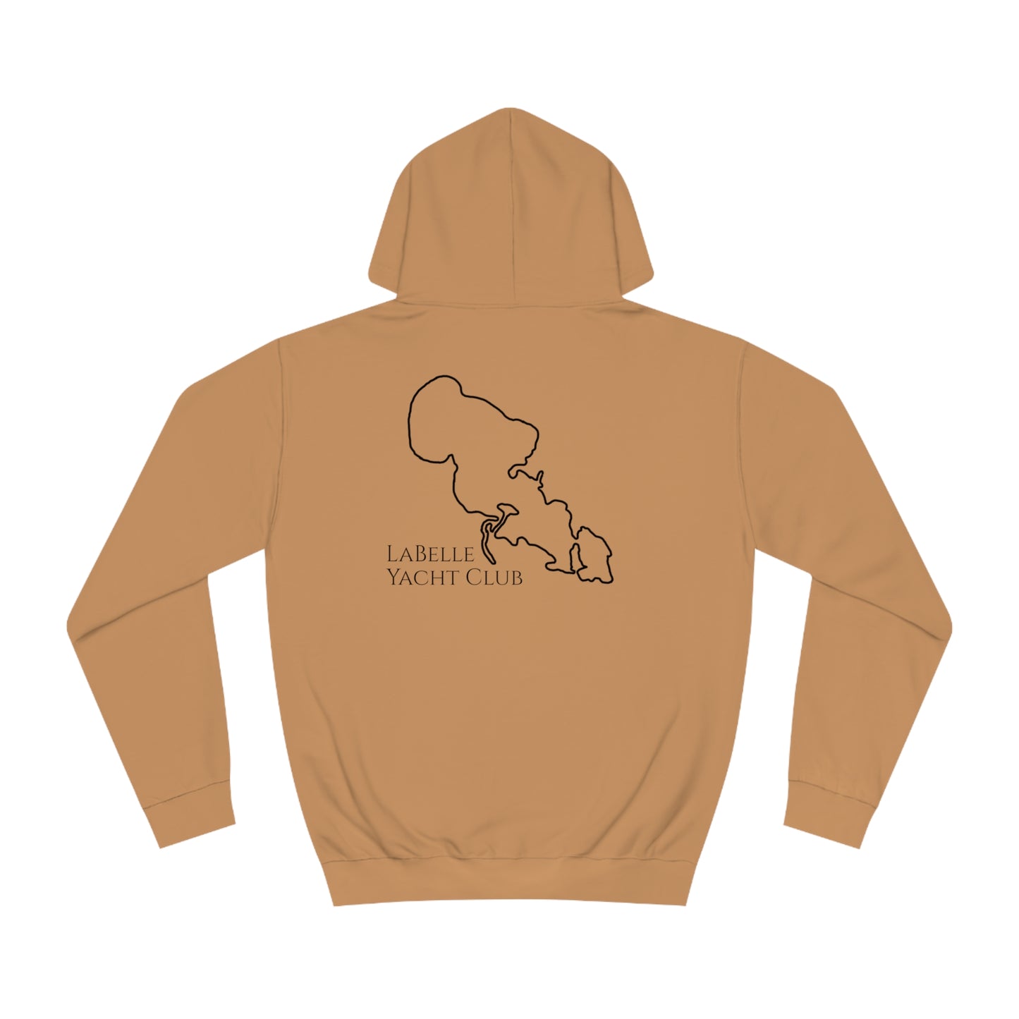 Sailboat Patch, LaBelle Yacht Club - Unisex Hoodie Medium Weight