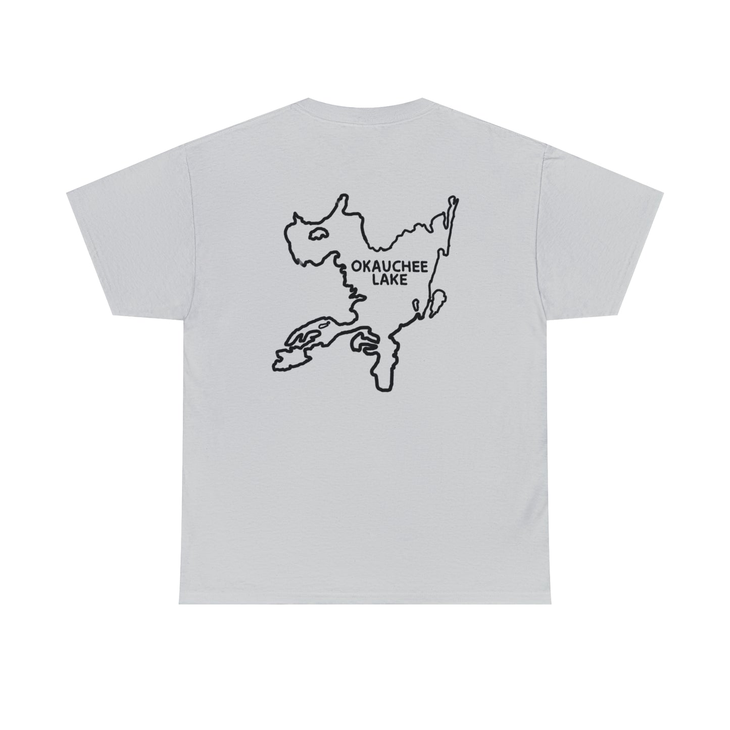 Okauchee Lake, Inner Tube Girl - Unisex Heavy Tee Shirt
