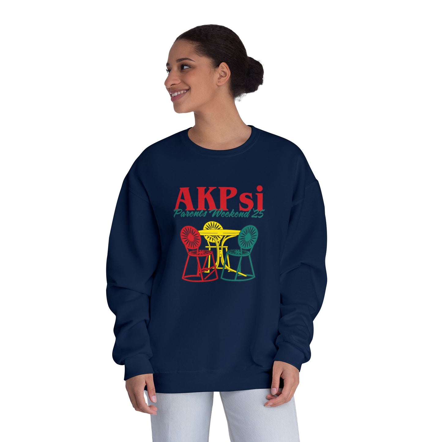 AKPsi Parents Weekend Crewneck Sweatshirt - Unisex, Cozy Comfort for Family Events